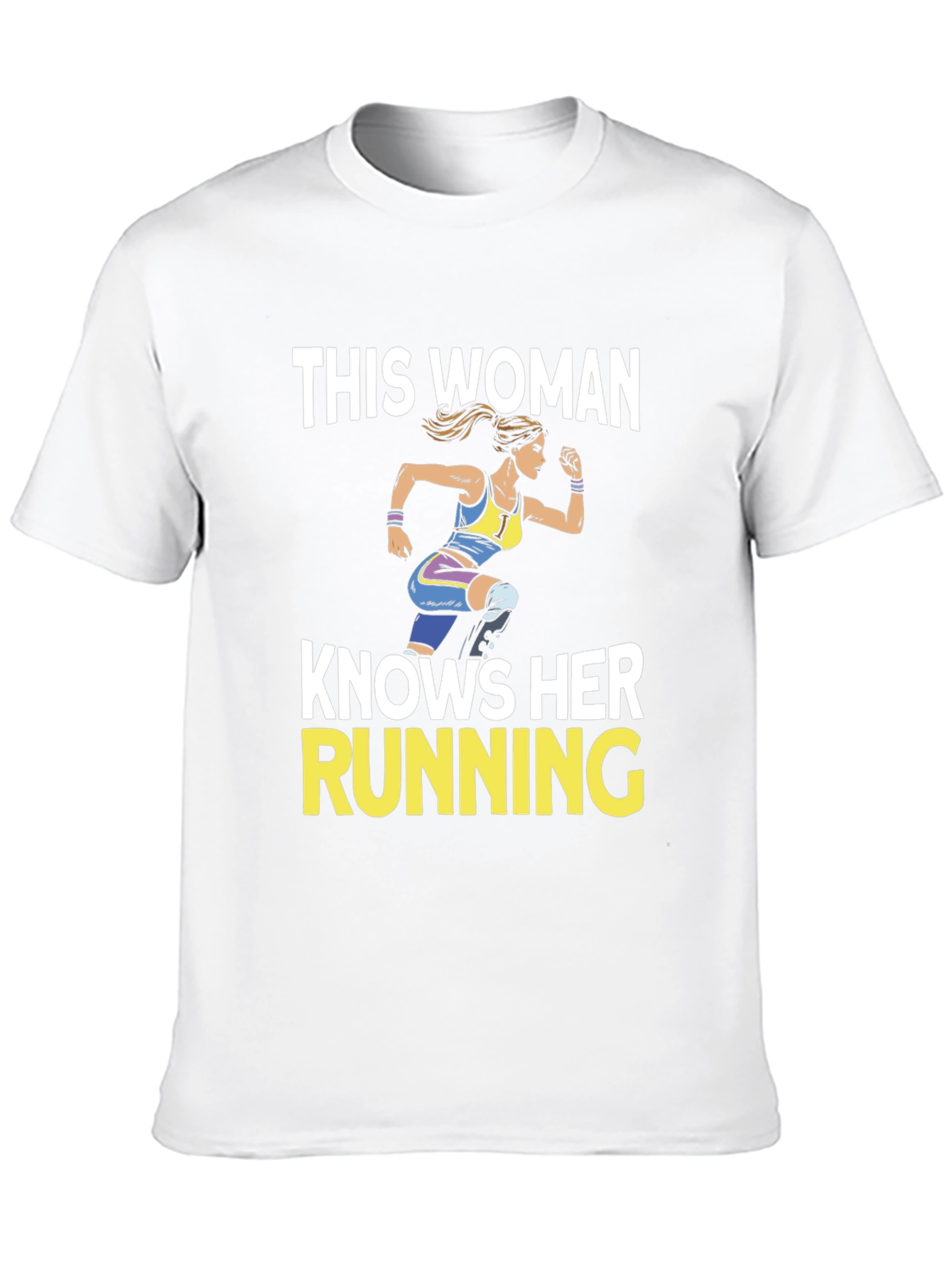 This Woman Knows Her Running T-Shirt