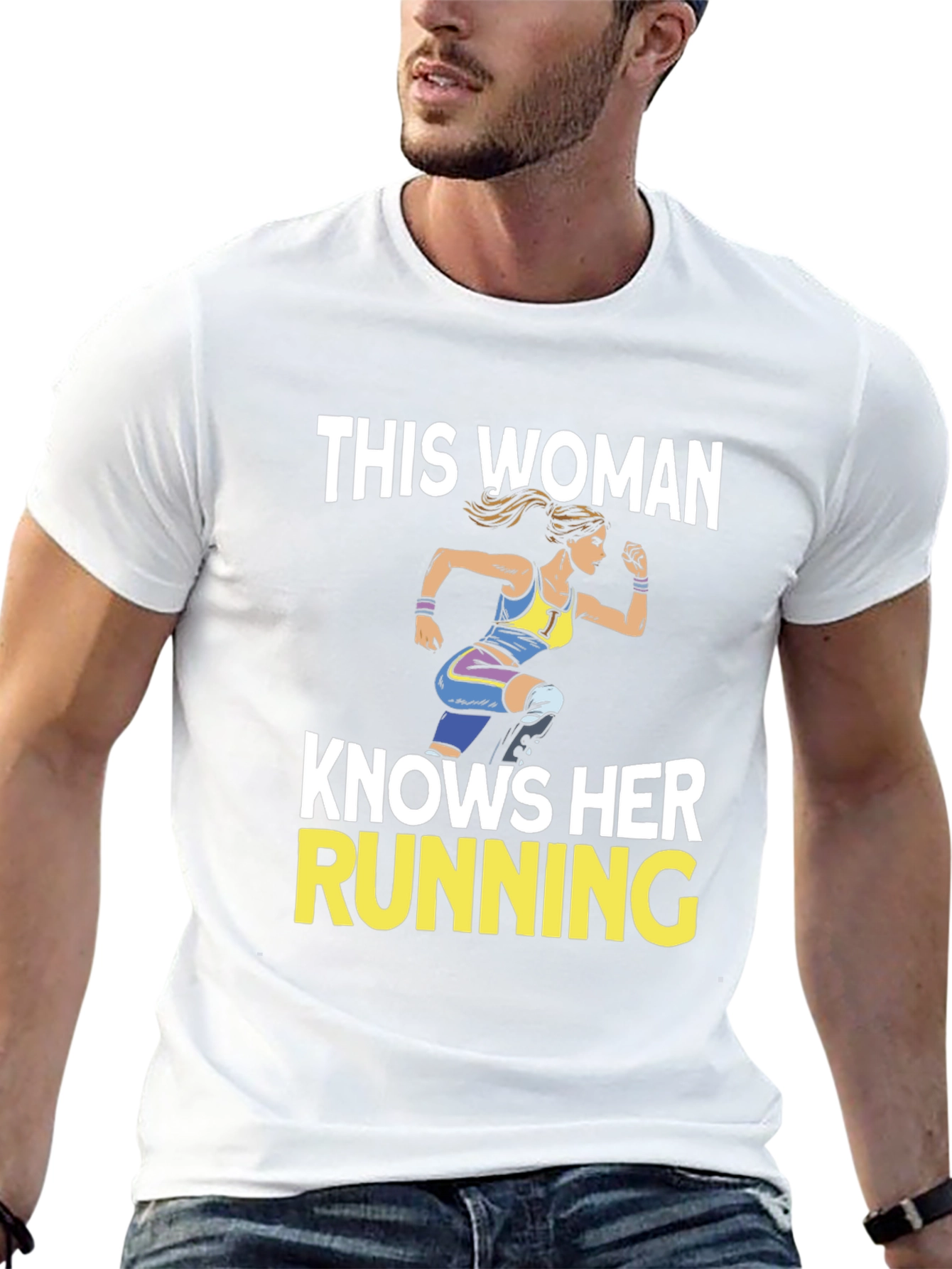 This Woman Knows Her Running T-Shirt