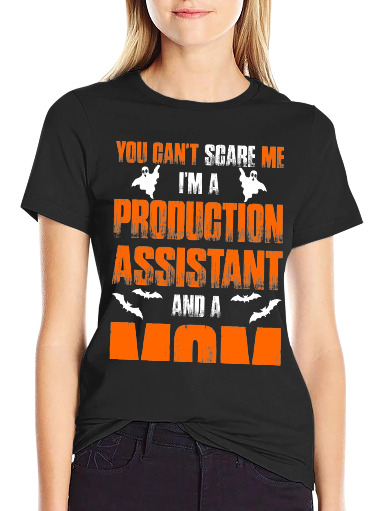 Production Assistant Mom Halloween T-Shirt