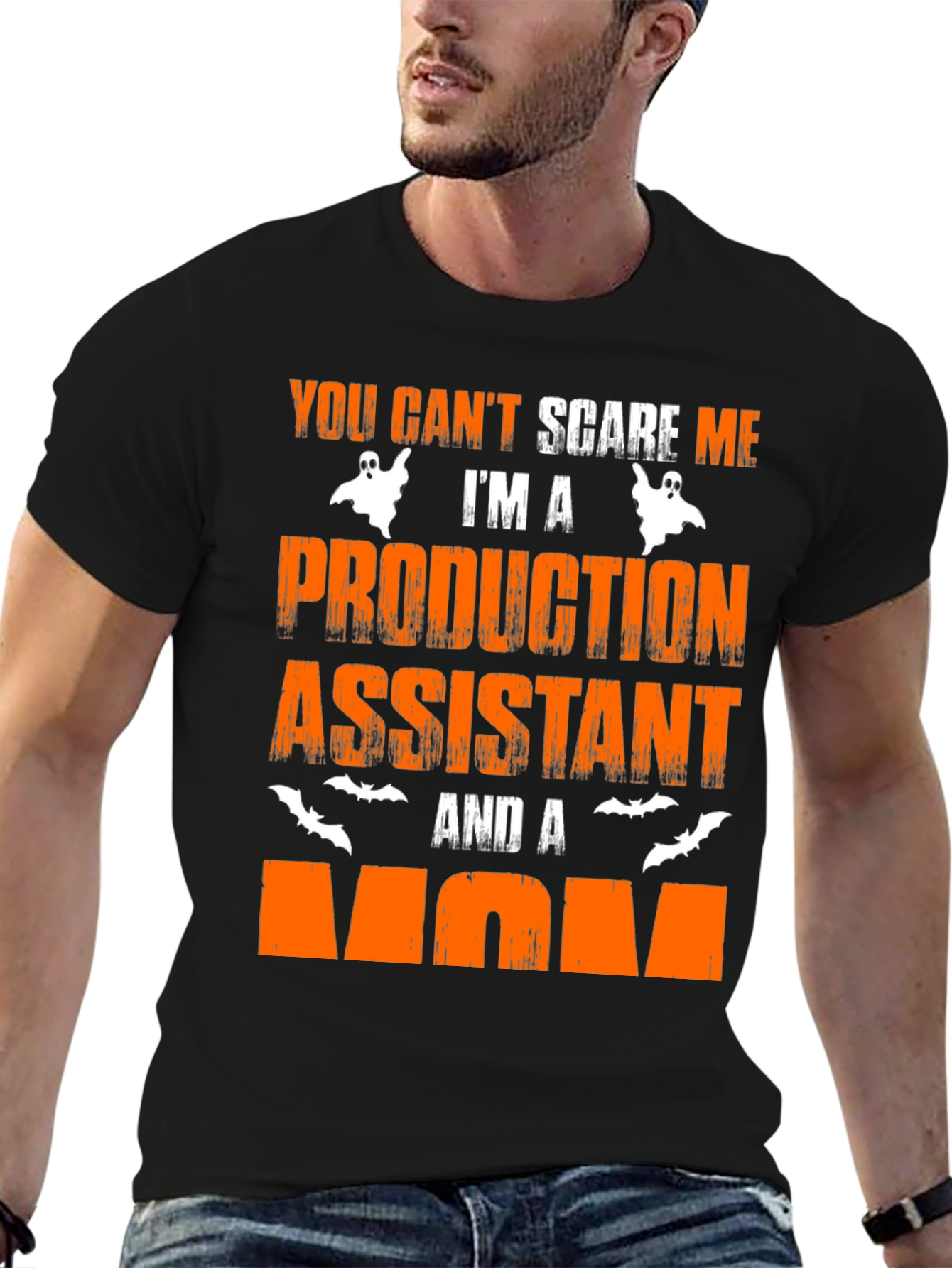 Production Assistant Mom Halloween T-Shirt