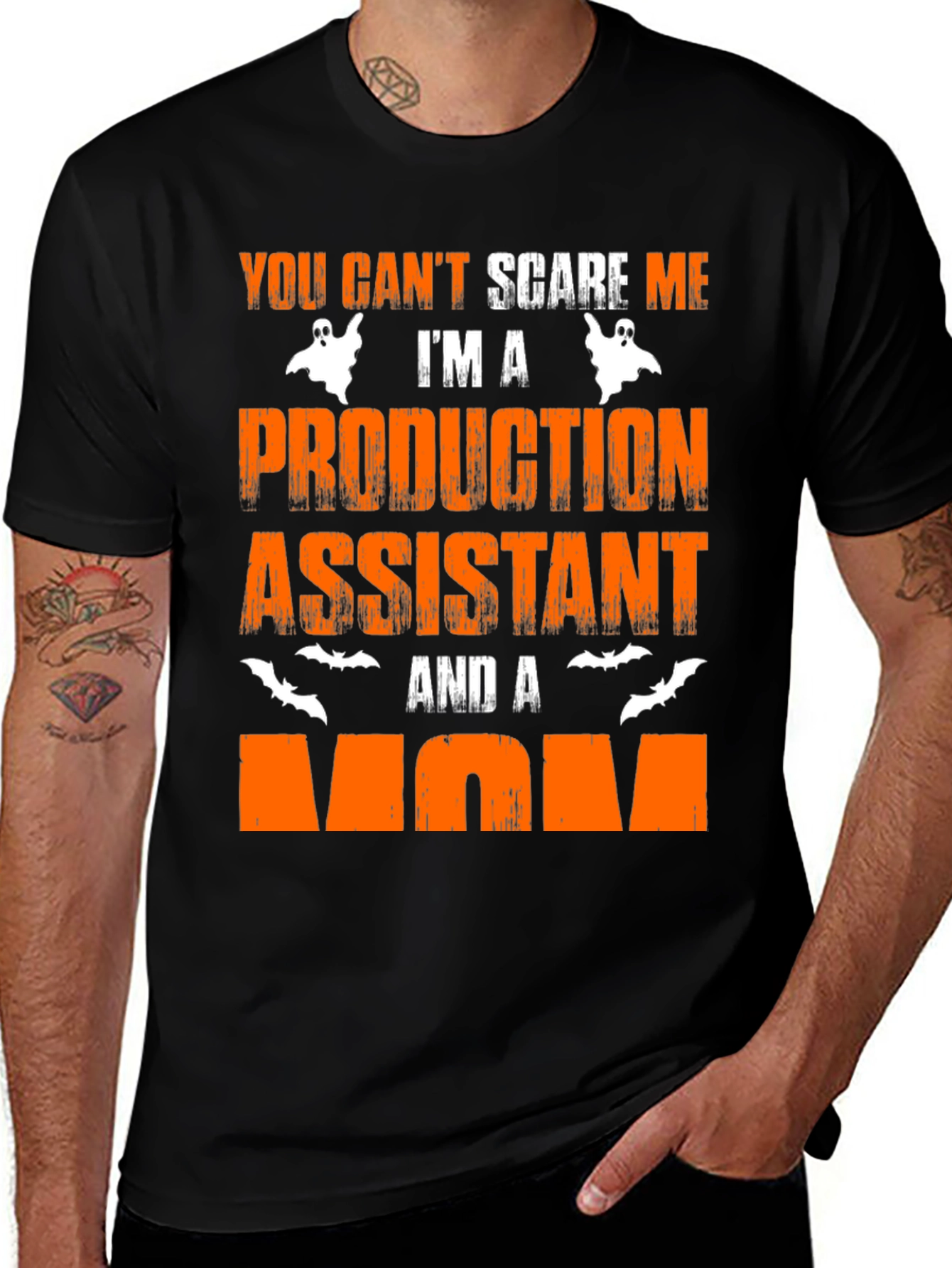 Production Assistant Mom Halloween T-Shirt