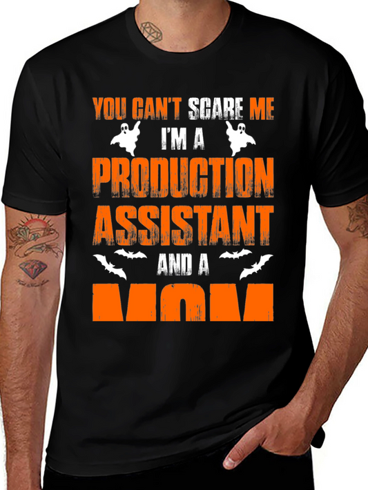 Production Assistant Mom Halloween T-Shirt