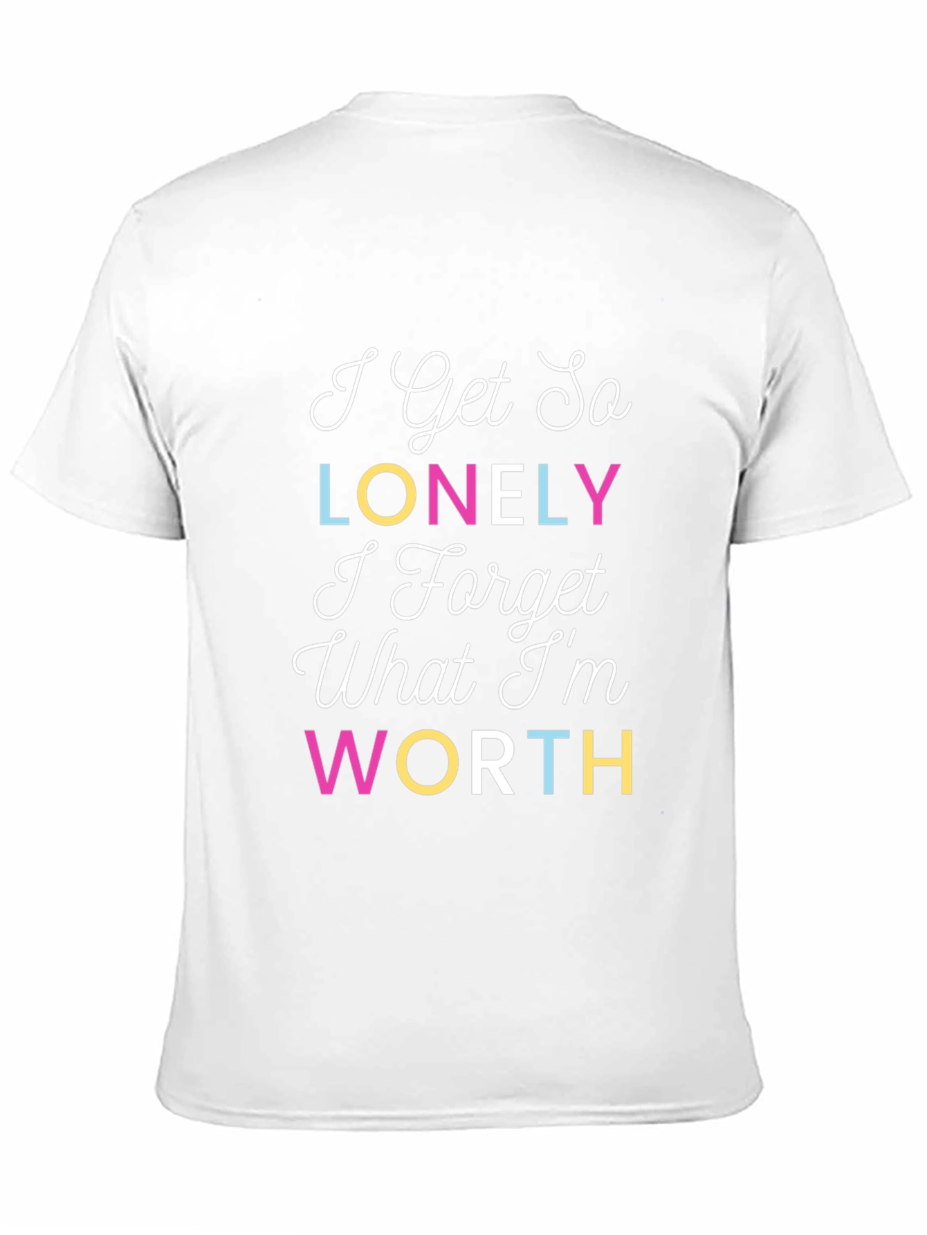 I Get So Lonely Graphic Tee - Black