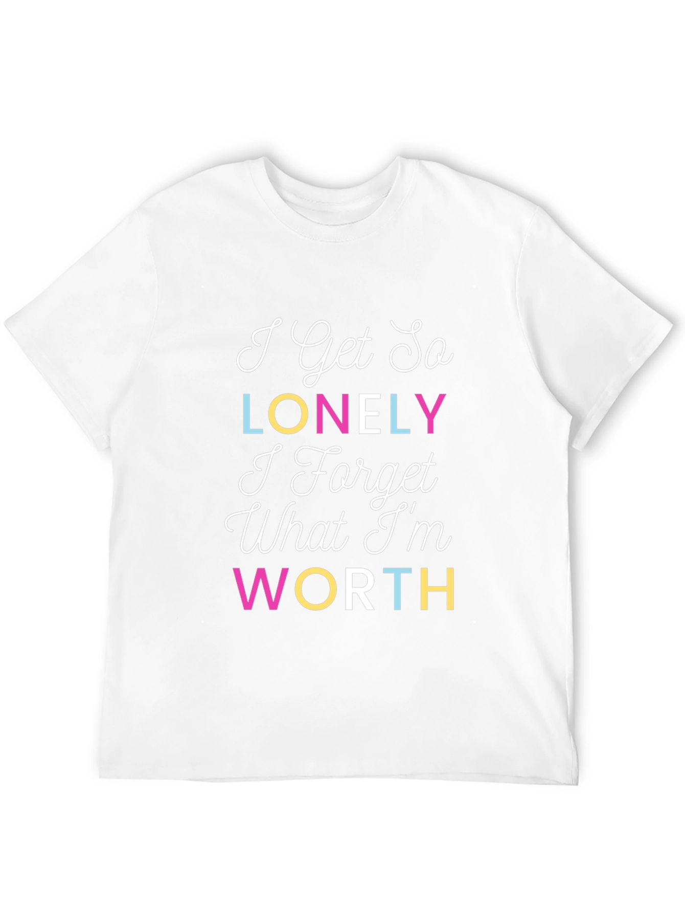 I Get So Lonely Graphic Tee - Black
