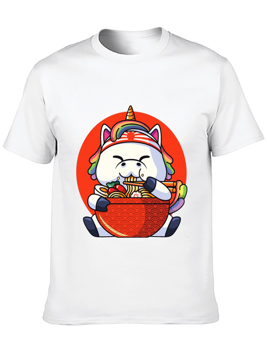 Unicorn Ramen T-Shirt - Kawaii Anime Tee