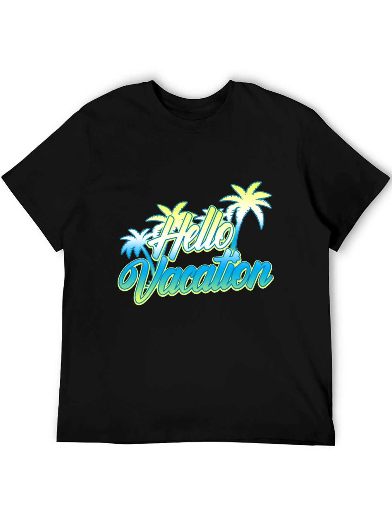 Hello Vacation Graphic T-Shirt
