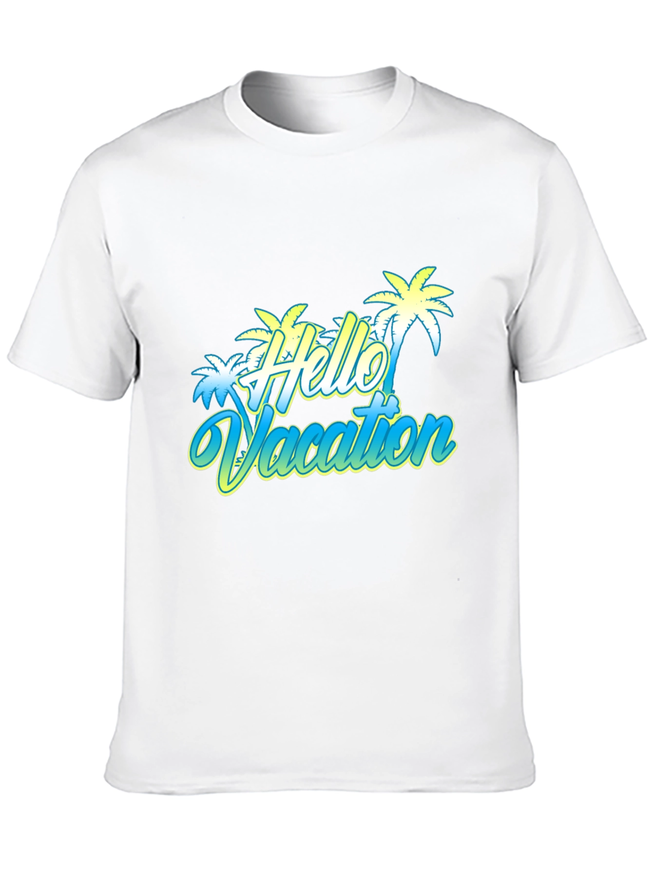 Hello Vacation Graphic T-Shirt