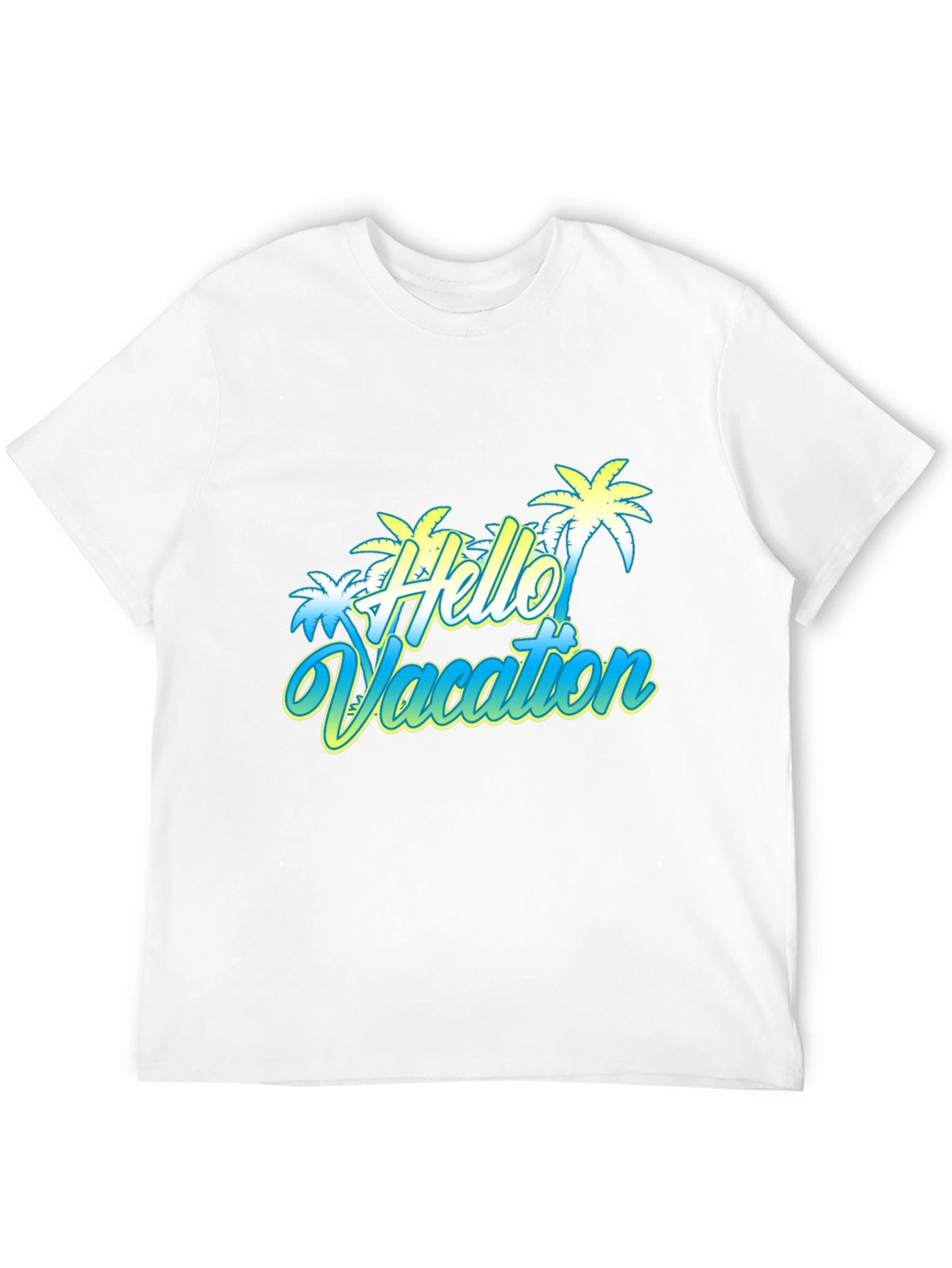 Hello Vacation Graphic T-Shirt