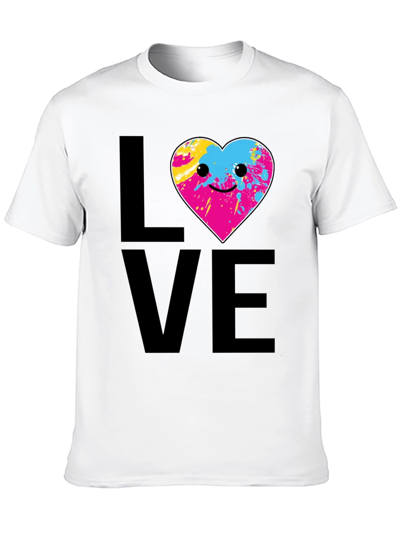 Love Heart Graphic Tee - Fun & Unique Design