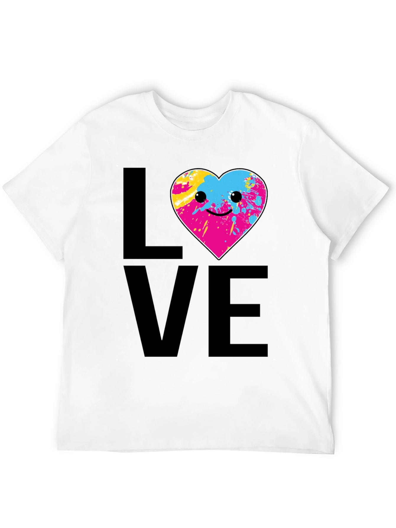 Love Heart Graphic Tee - Fun & Unique Design