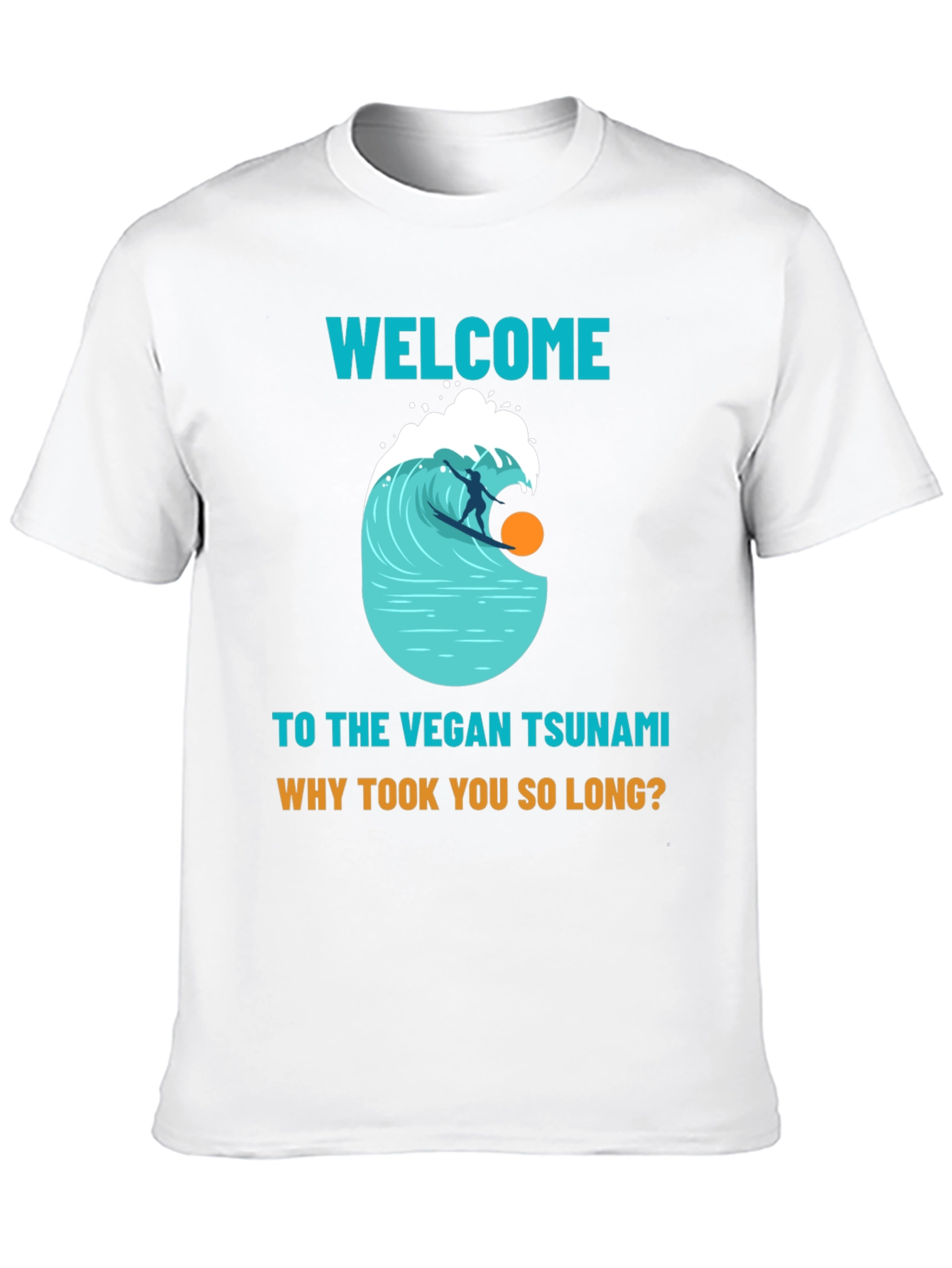Vegan Tsunami Graphic Tee