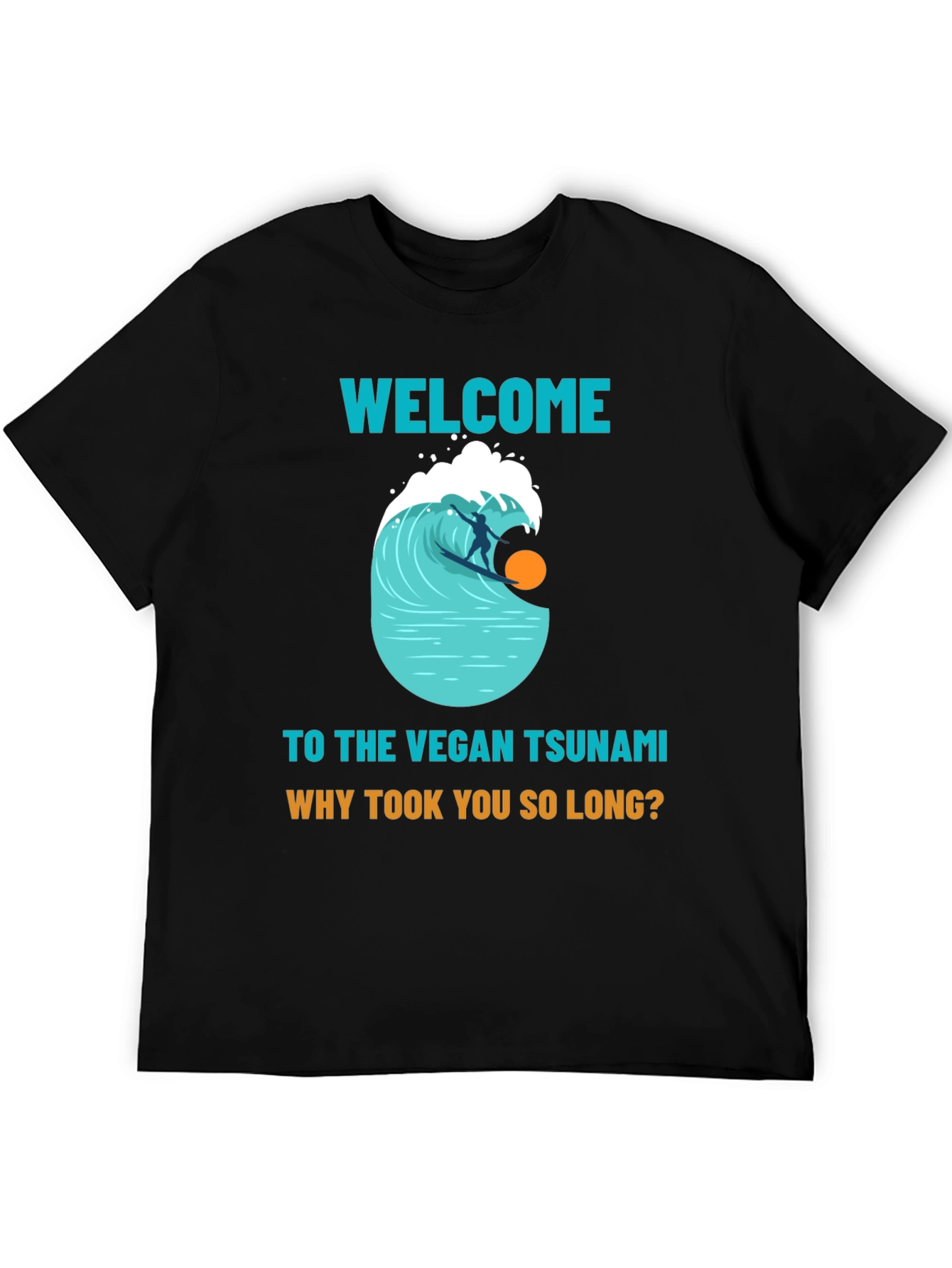 Vegan Tsunami Graphic Tee