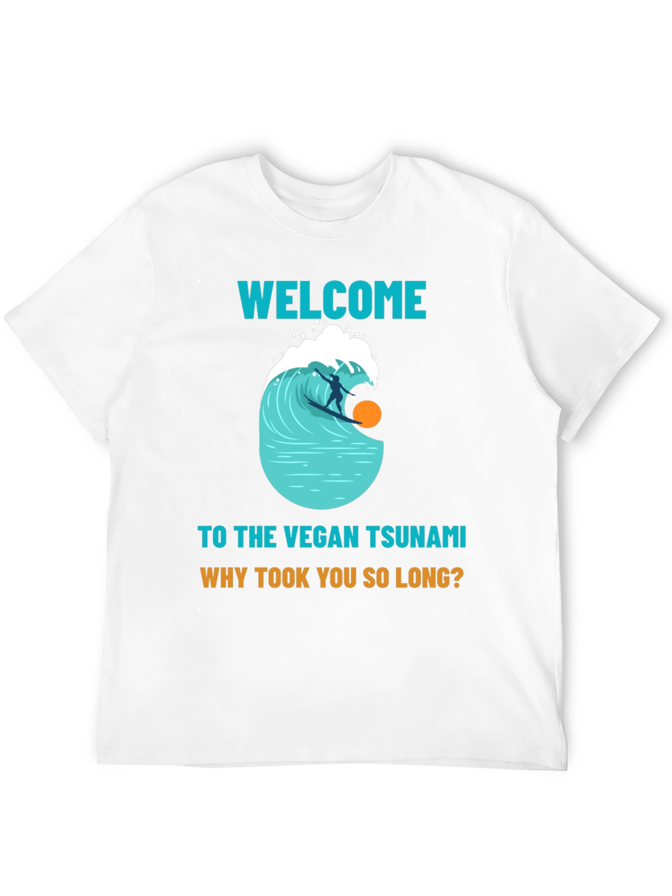 Vegan Tsunami Graphic Tee