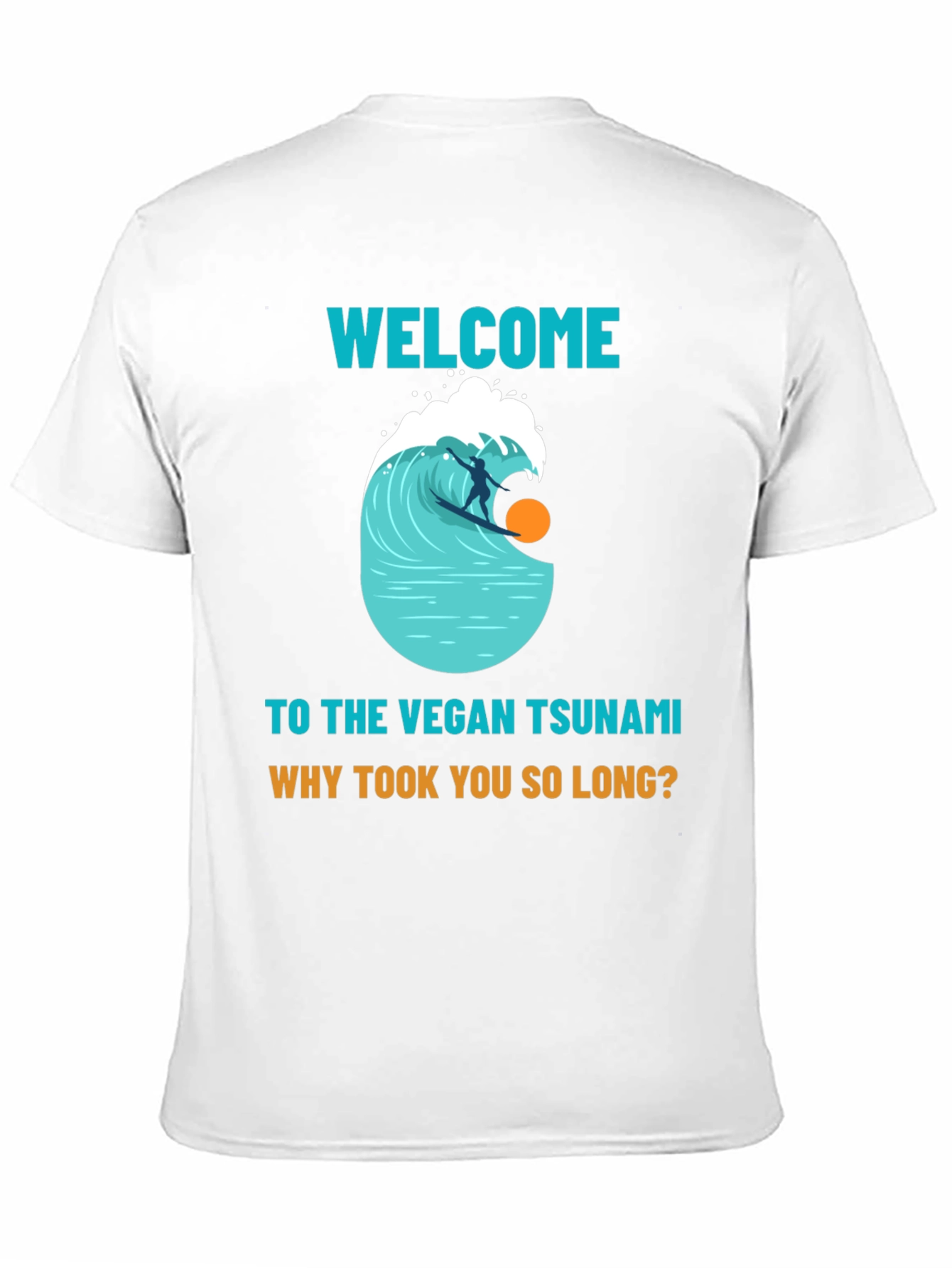 Vegan Tsunami Graphic Tee