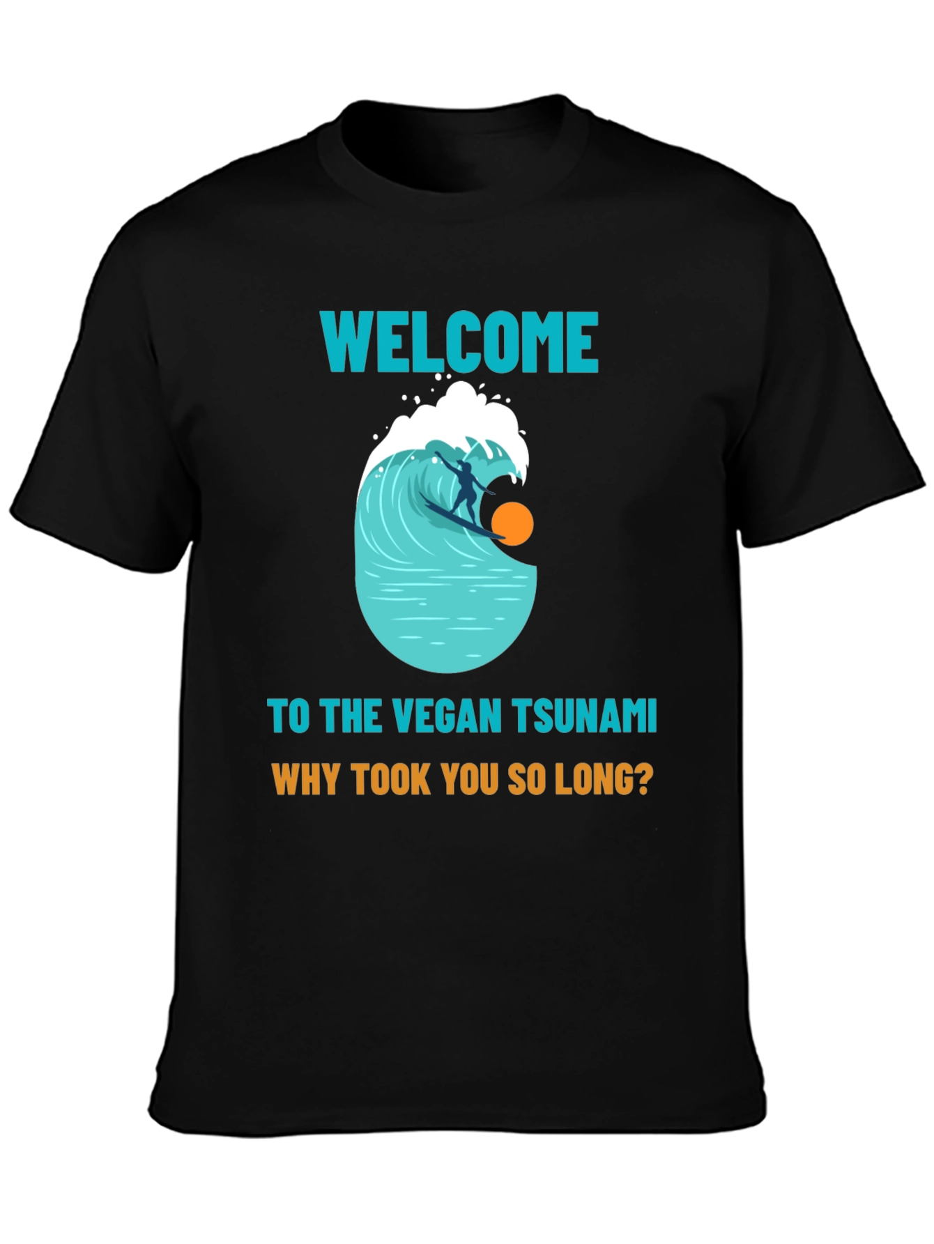 Vegan Tsunami Graphic Tee