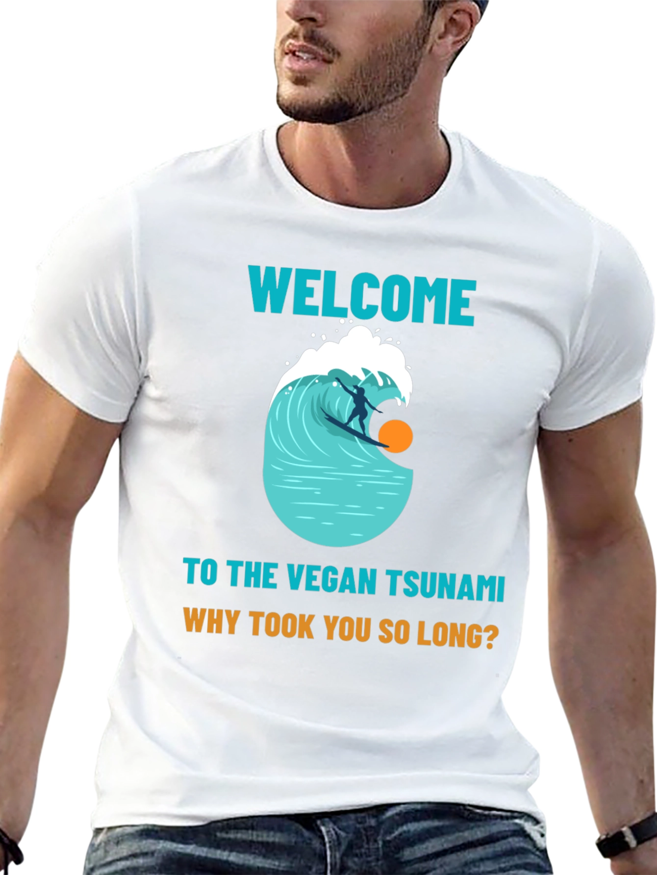 Vegan Tsunami Graphic Tee