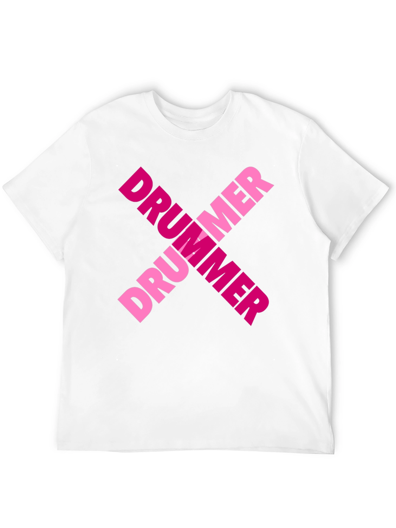 Drummer X T-Shirt - Music Lover Tee