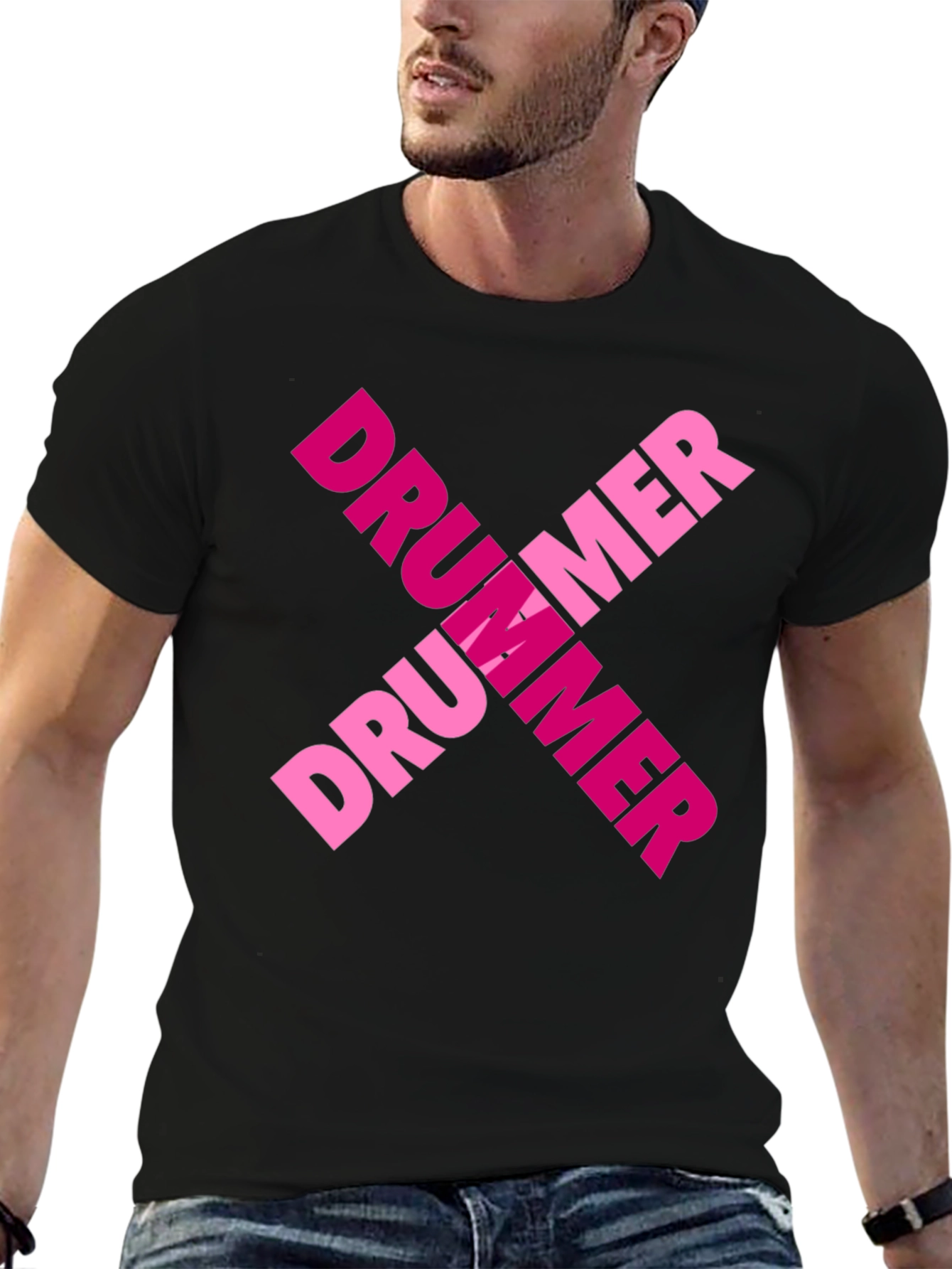 Drummer X T-Shirt - Music Lover Tee