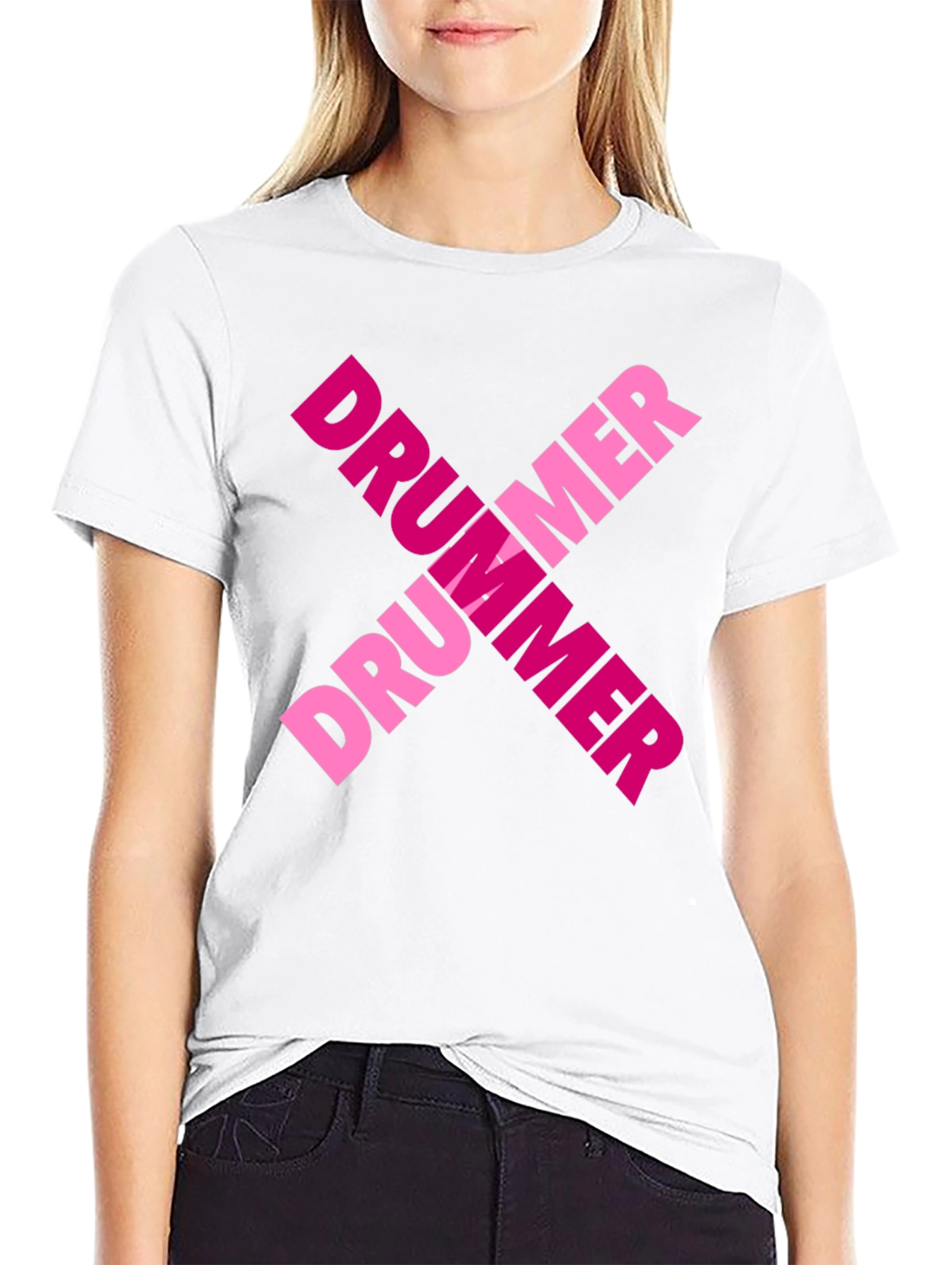 Drummer X T-Shirt - Music Lover Tee
