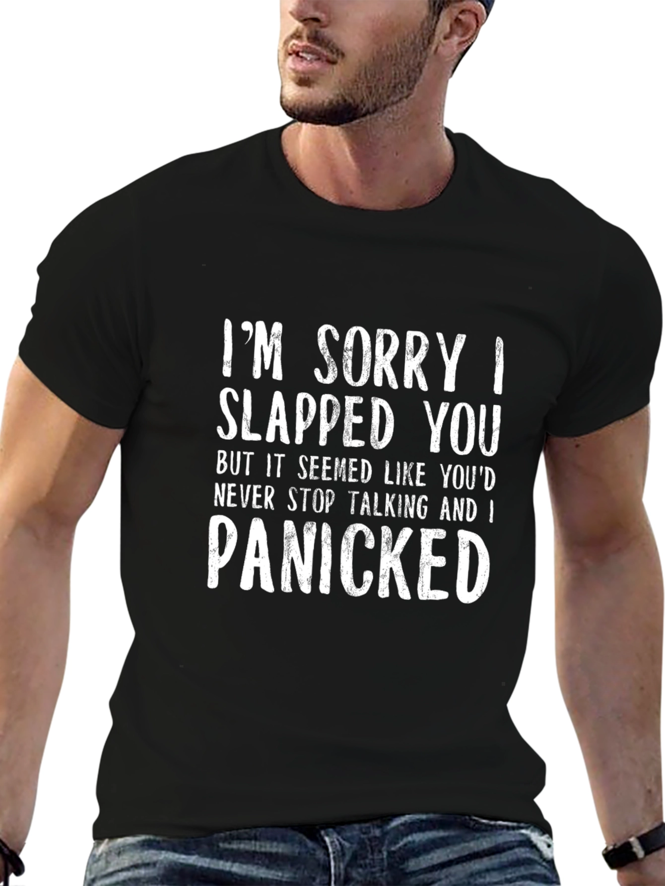Funny I Panicked Graphic T-Shirt