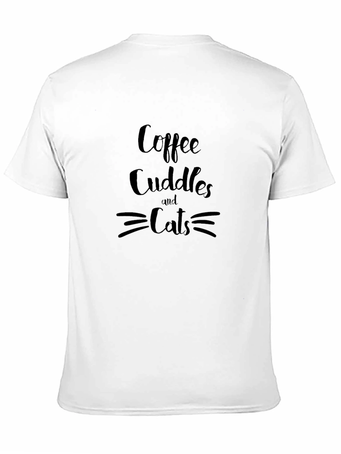 Coffee Cuddles and Cats Graphic T-Shirt
