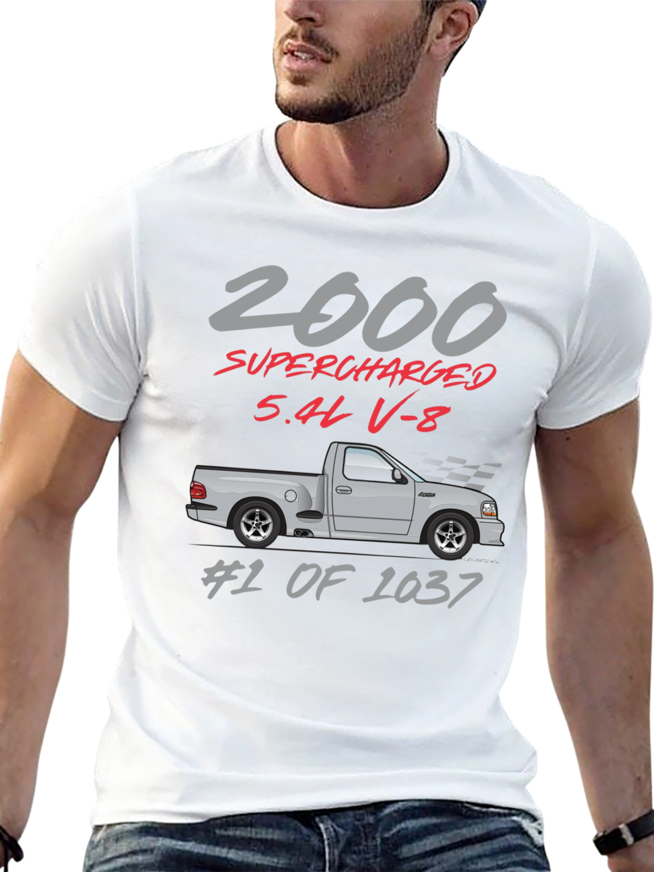 2000 Supercharged 5.4L V-8 Truck T-Shirt