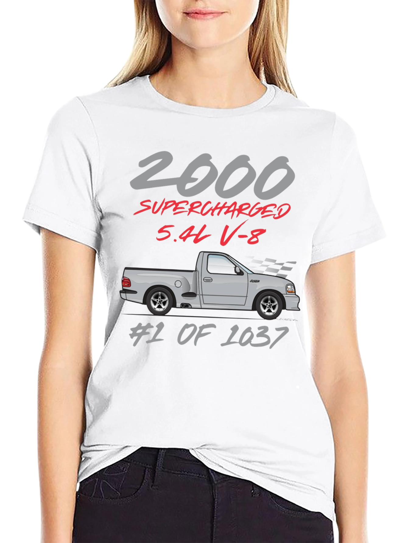 2000 Supercharged 5.4L V-8 Truck T-Shirt