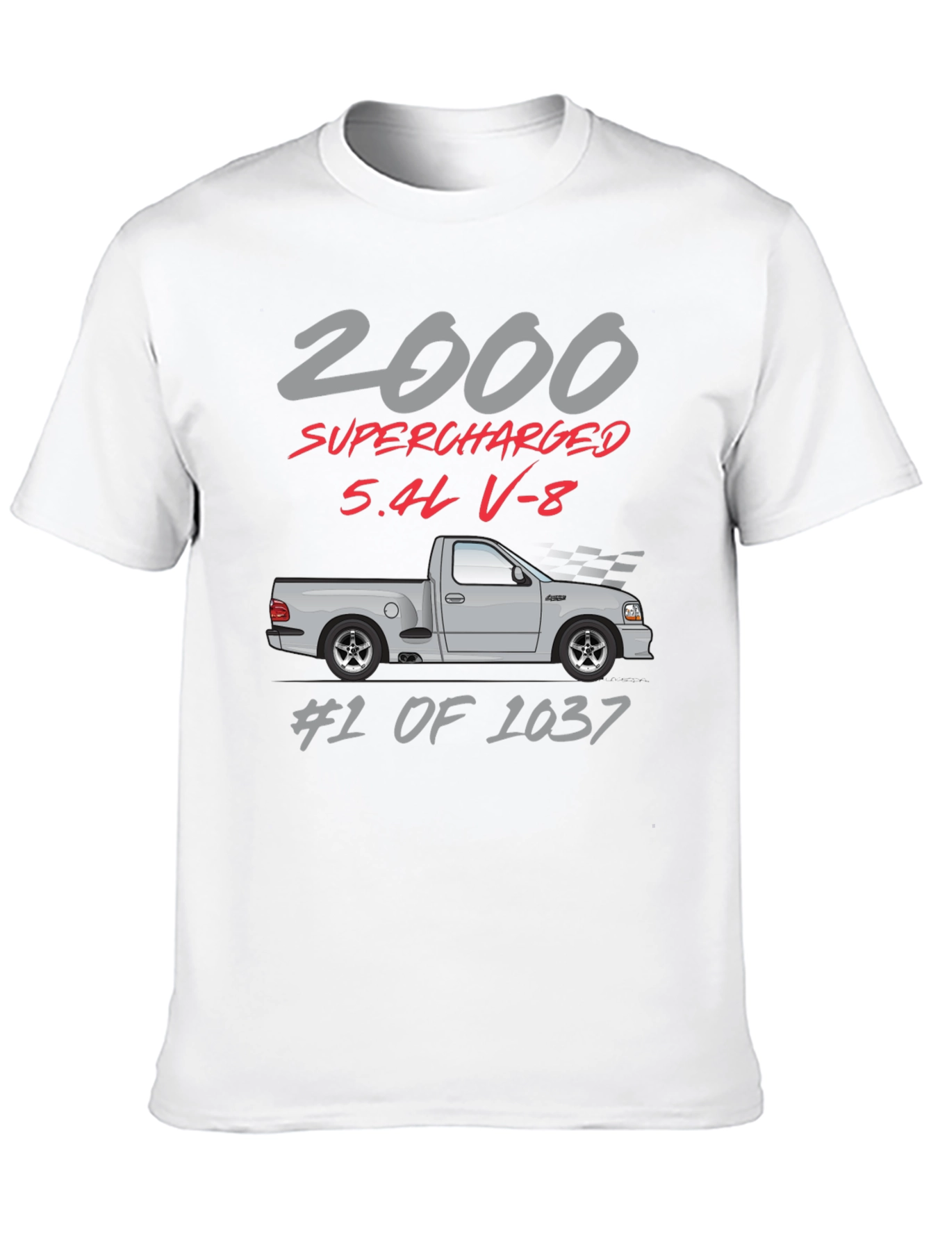 2000 Supercharged 5.4L V-8 Truck T-Shirt