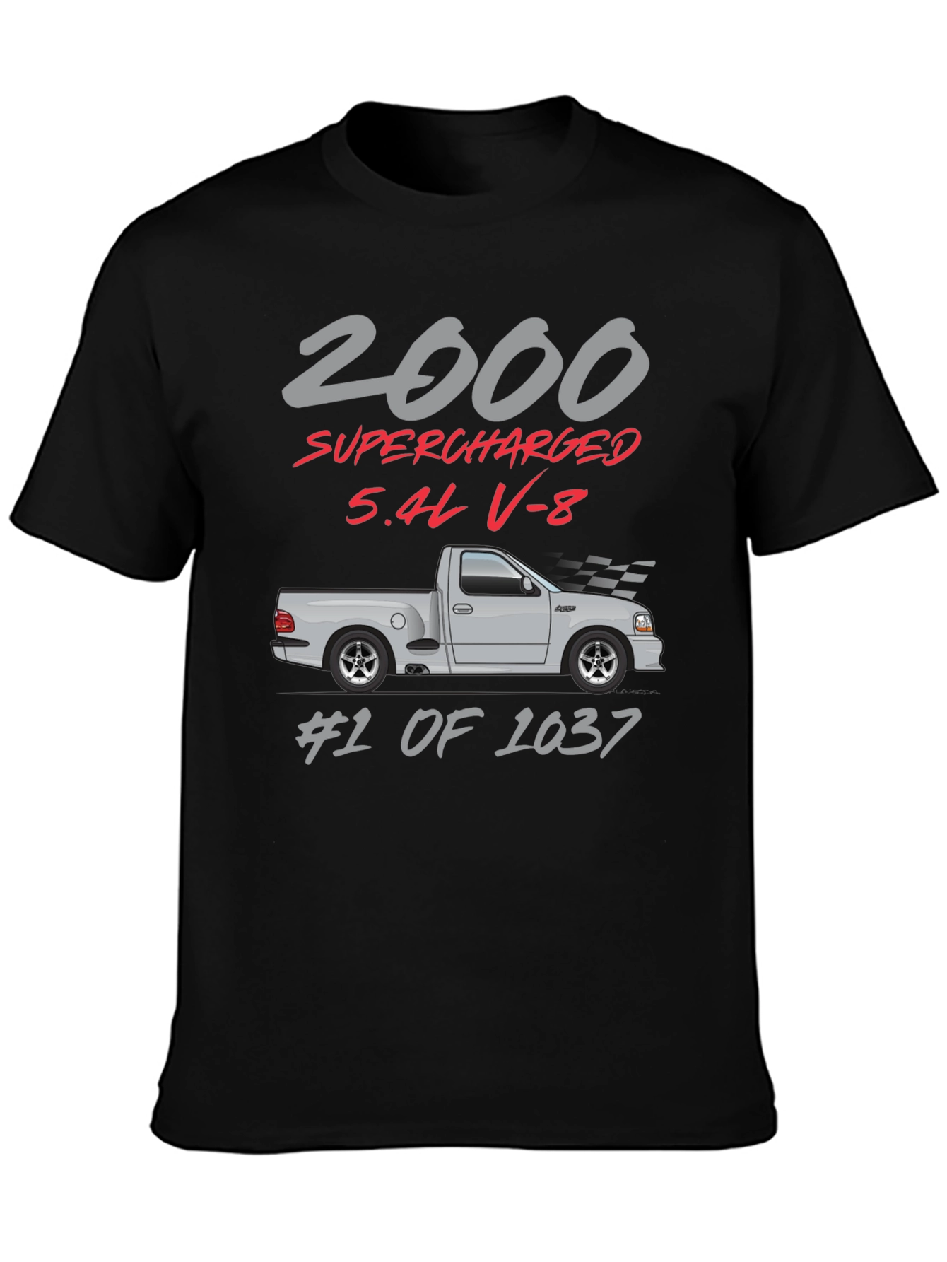 2000 Supercharged 5.4L V-8 Truck T-Shirt