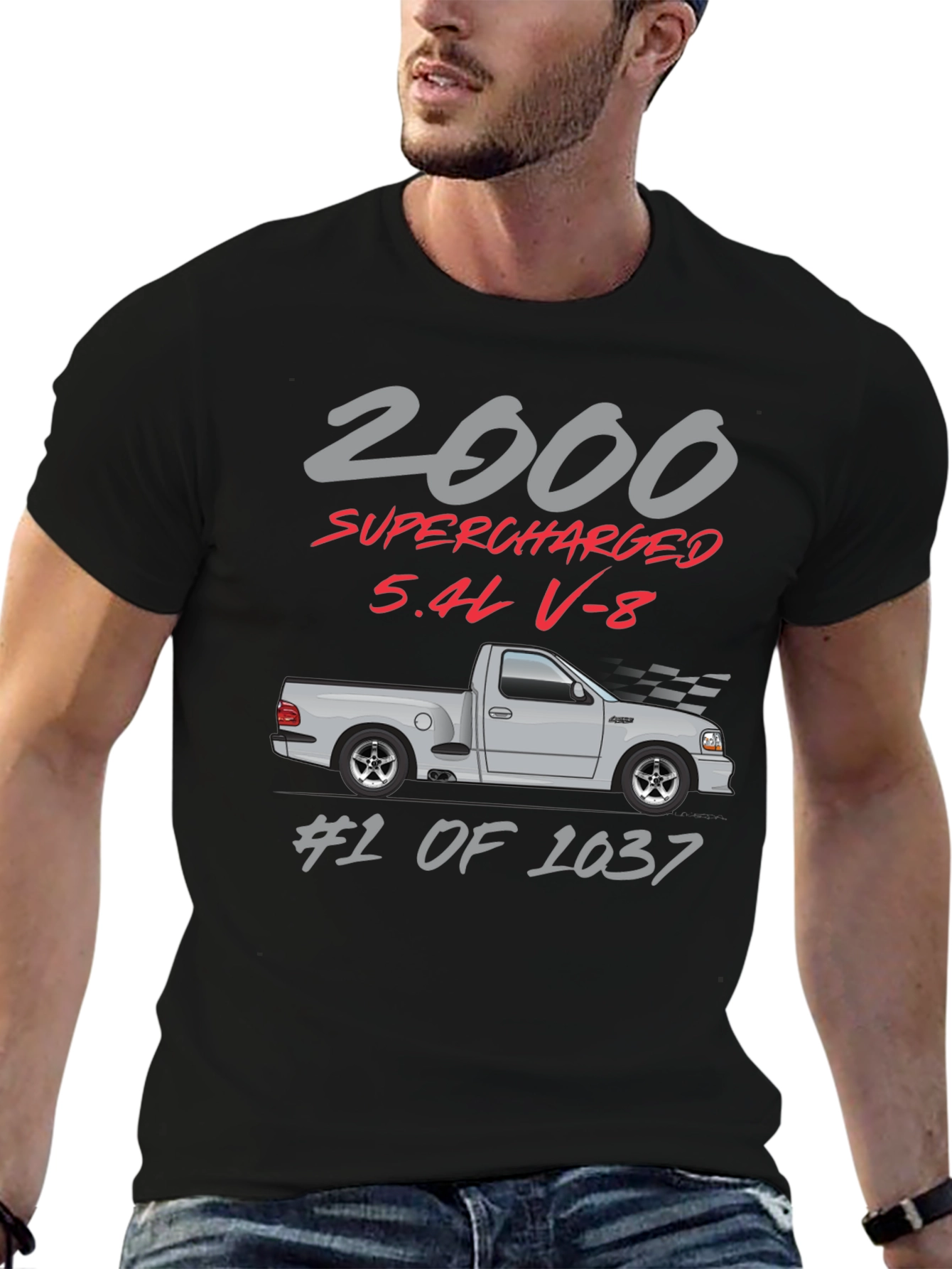 2000 Supercharged 5.4L V-8 Truck T-Shirt