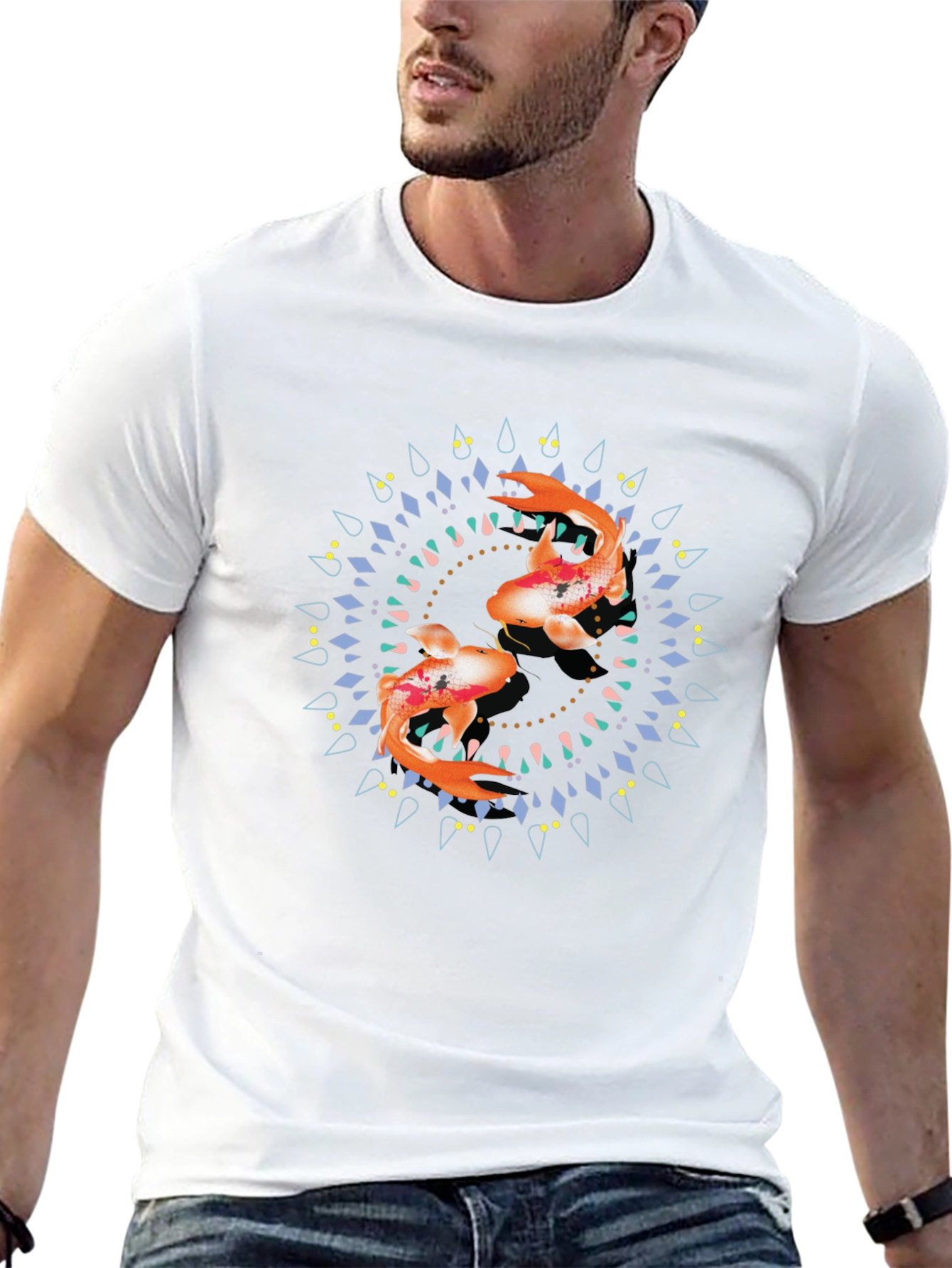 Koi Yin Yang T-Shirt