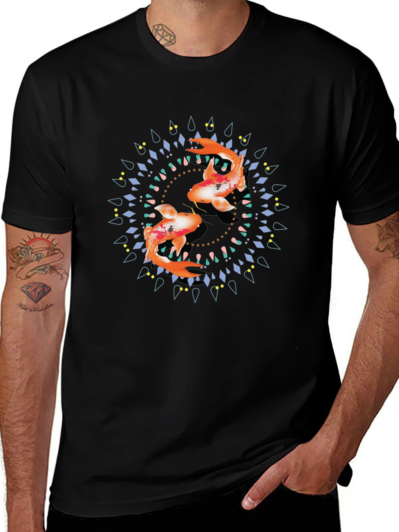 Koi Yin Yang T-Shirt