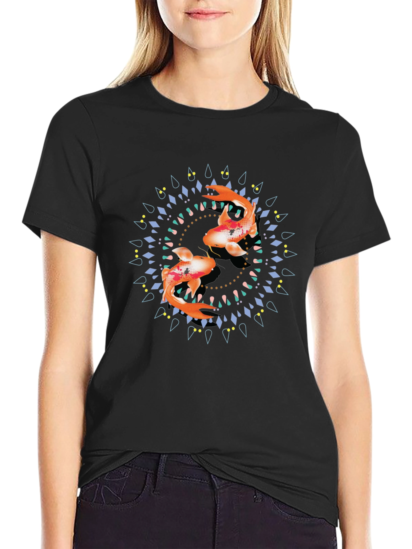 Koi Yin Yang T-Shirt