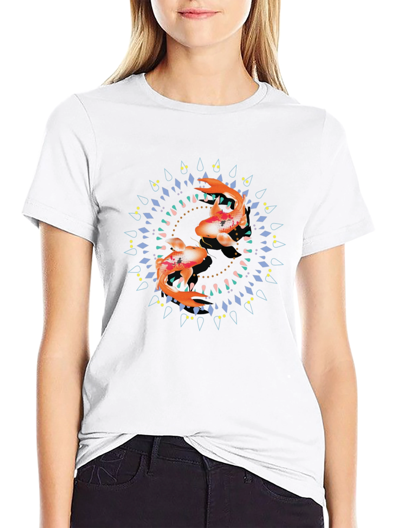 Koi Yin Yang T-Shirt