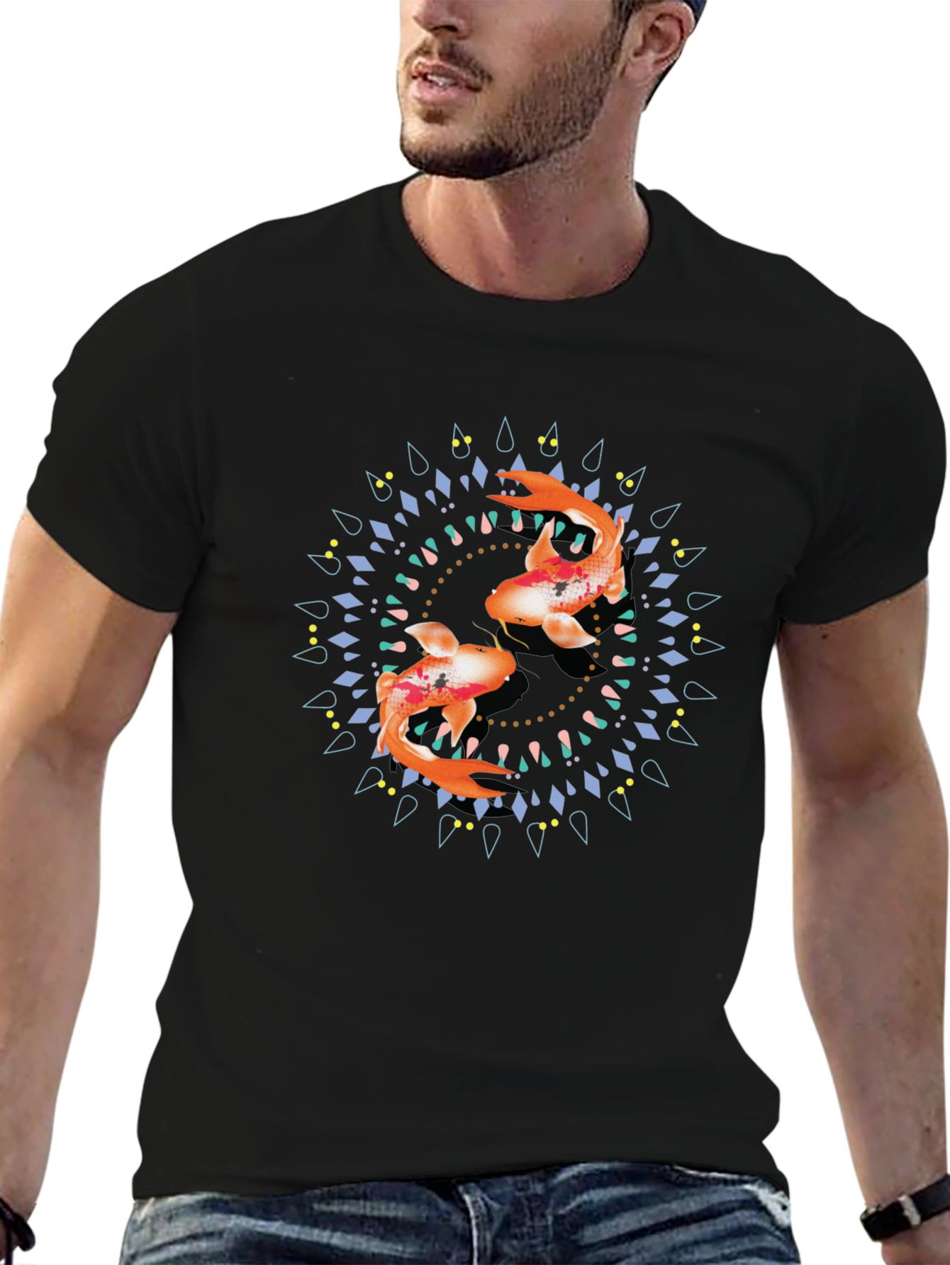 Koi Yin Yang T-Shirt