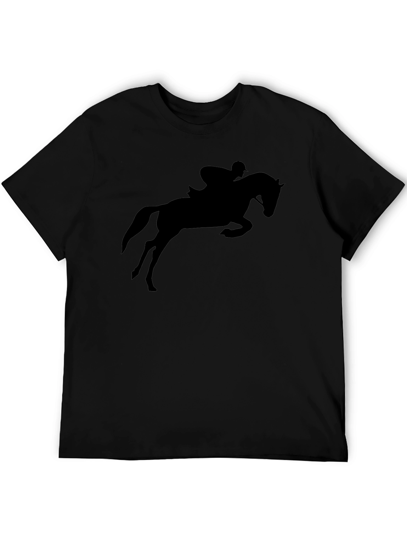 Equestrian Silhouette Graphic T-Shirt