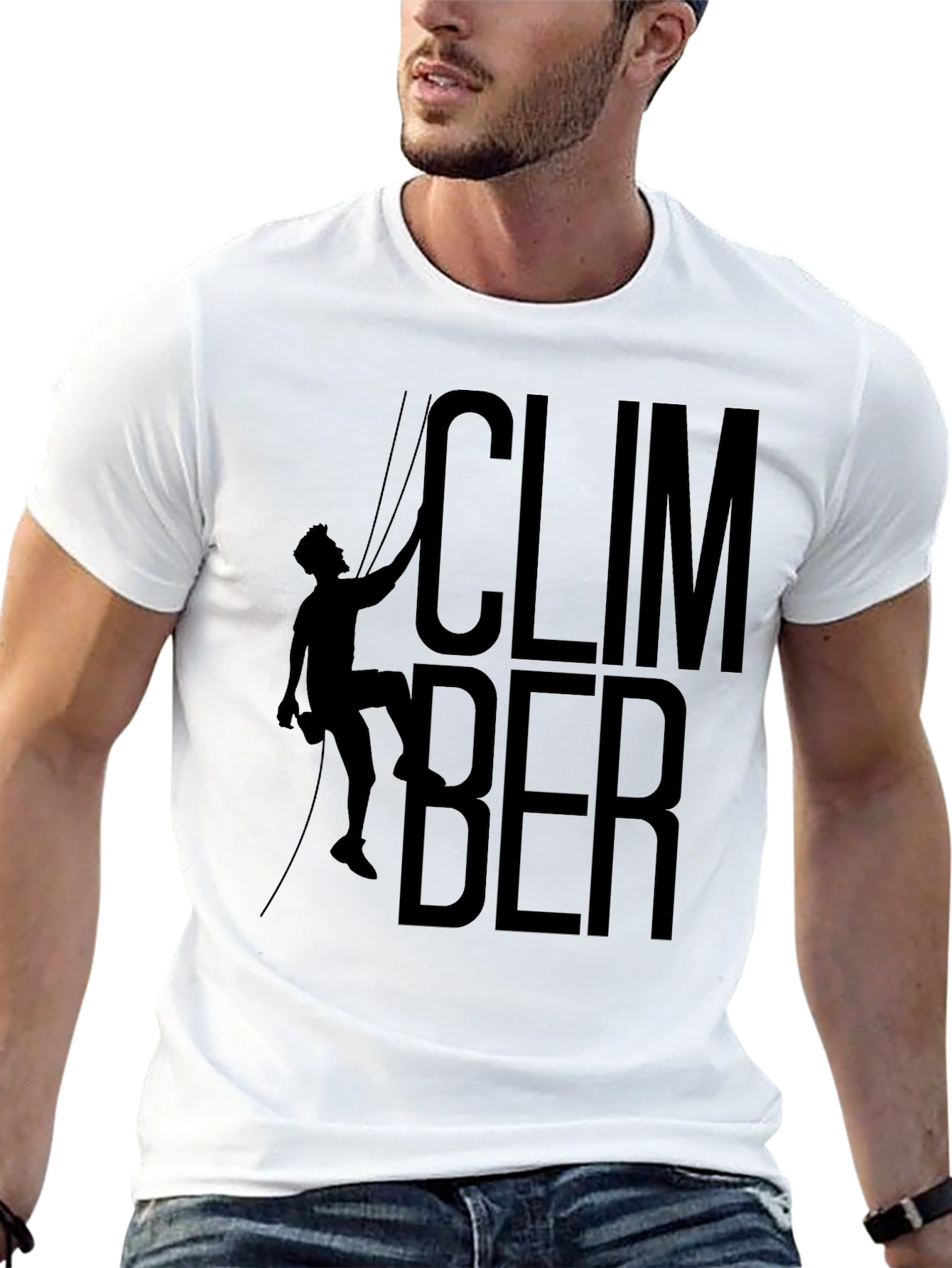 Climber Graphic T-Shirt | Rock Climbing Tee