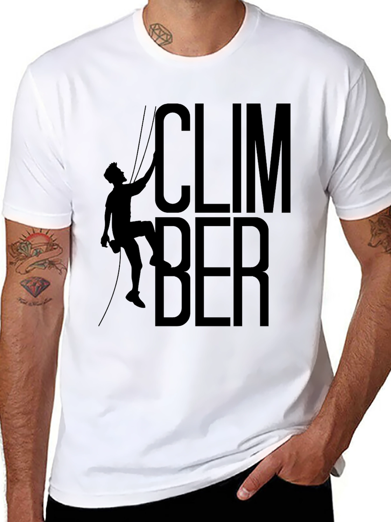 Climber Graphic T-Shirt | Rock Climbing Tee