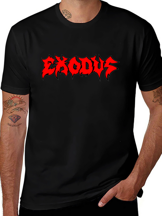 Exodus Band Logo Black T-Shirt