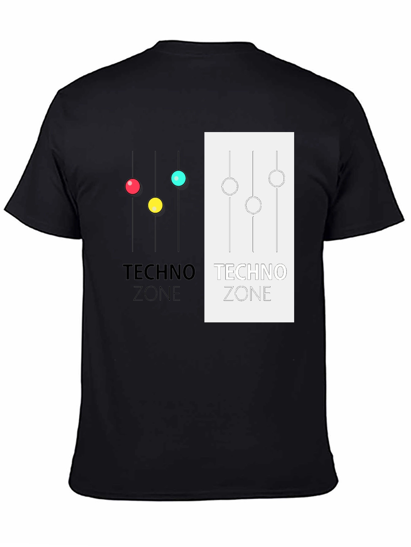 Techno Zone Graphic T-Shirt - Stylish Music Inspired Tee