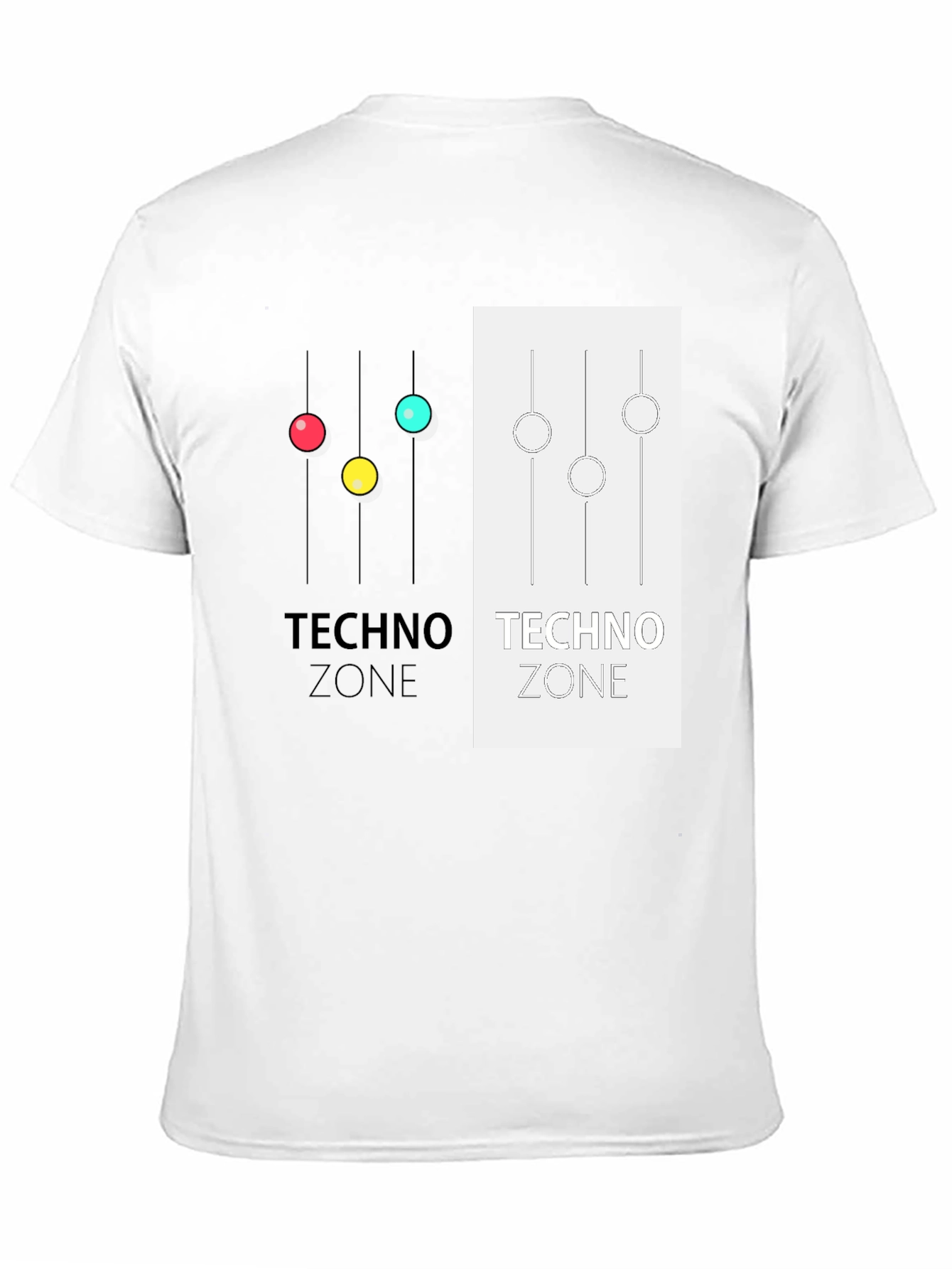 Techno Zone Graphic T-Shirt - Stylish Music Inspired Tee