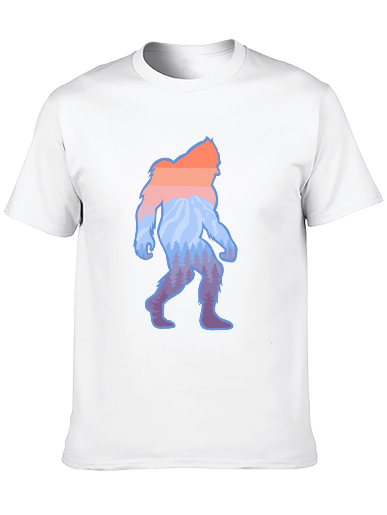 Sasquatch Sunset T-Shirt - Mountain Bigfoot Design