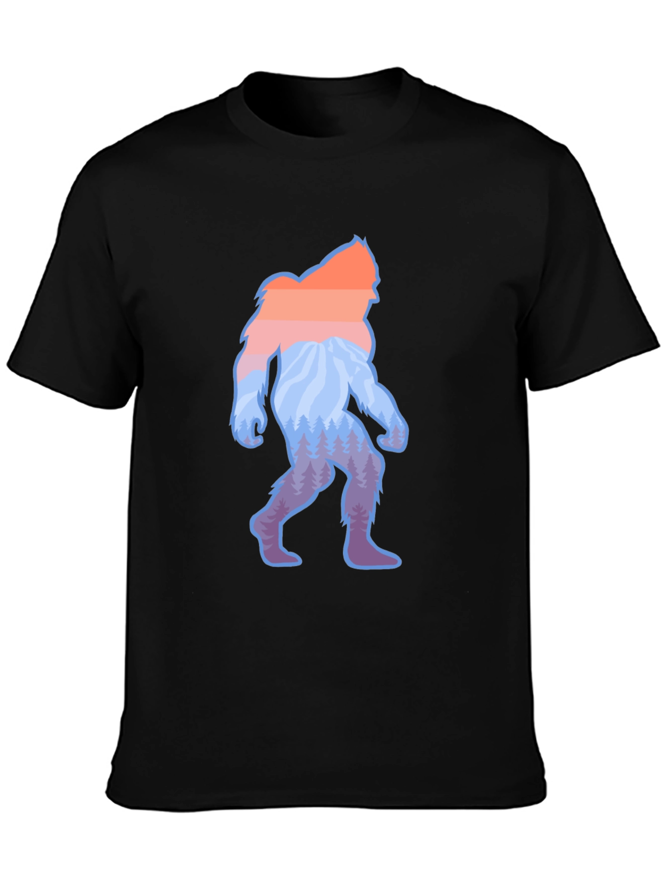 Sasquatch Sunset T-Shirt - Mountain Bigfoot Design
