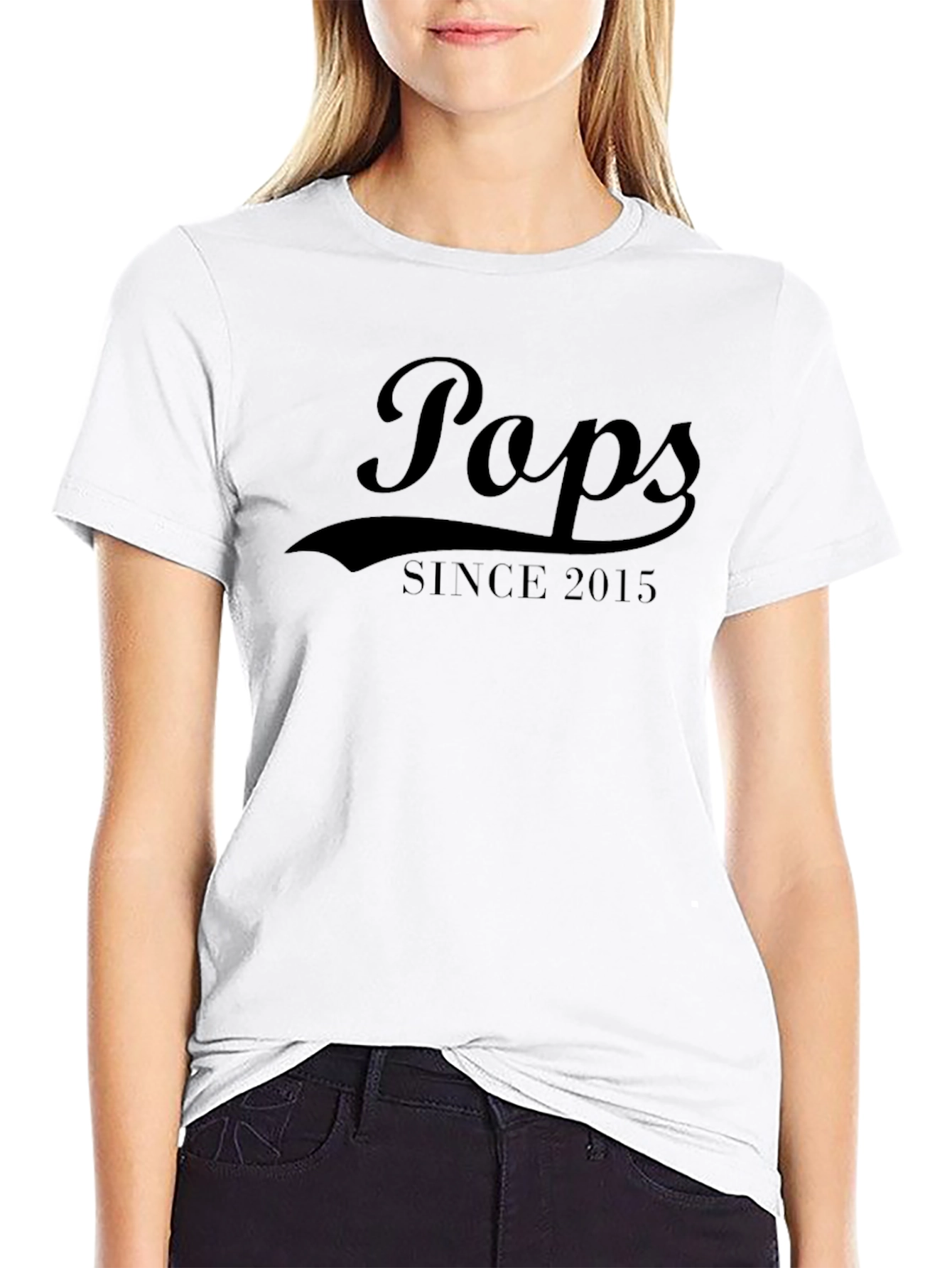 Pops Since 2015 Black T-Shirt