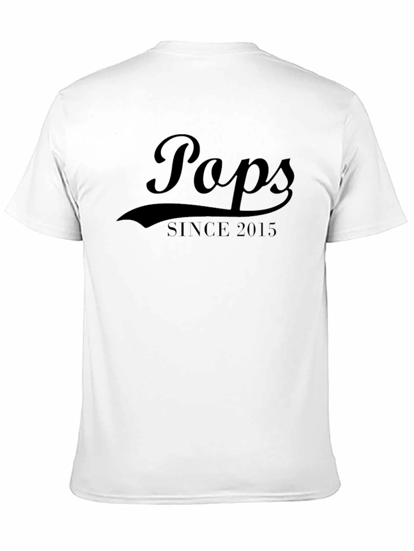 Pops Since 2015 Black T-Shirt