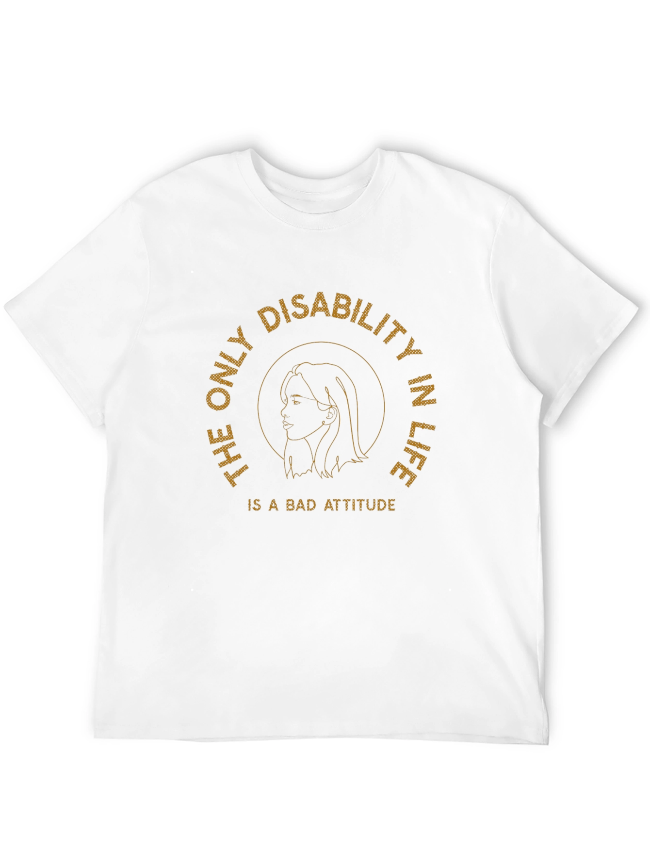 Inspirational Graphic T-Shirt - Bad Attitude