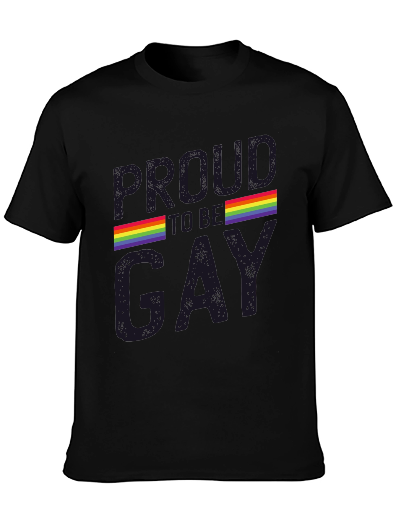 Proud to be Gay Rainbow Pride Graphic Tee