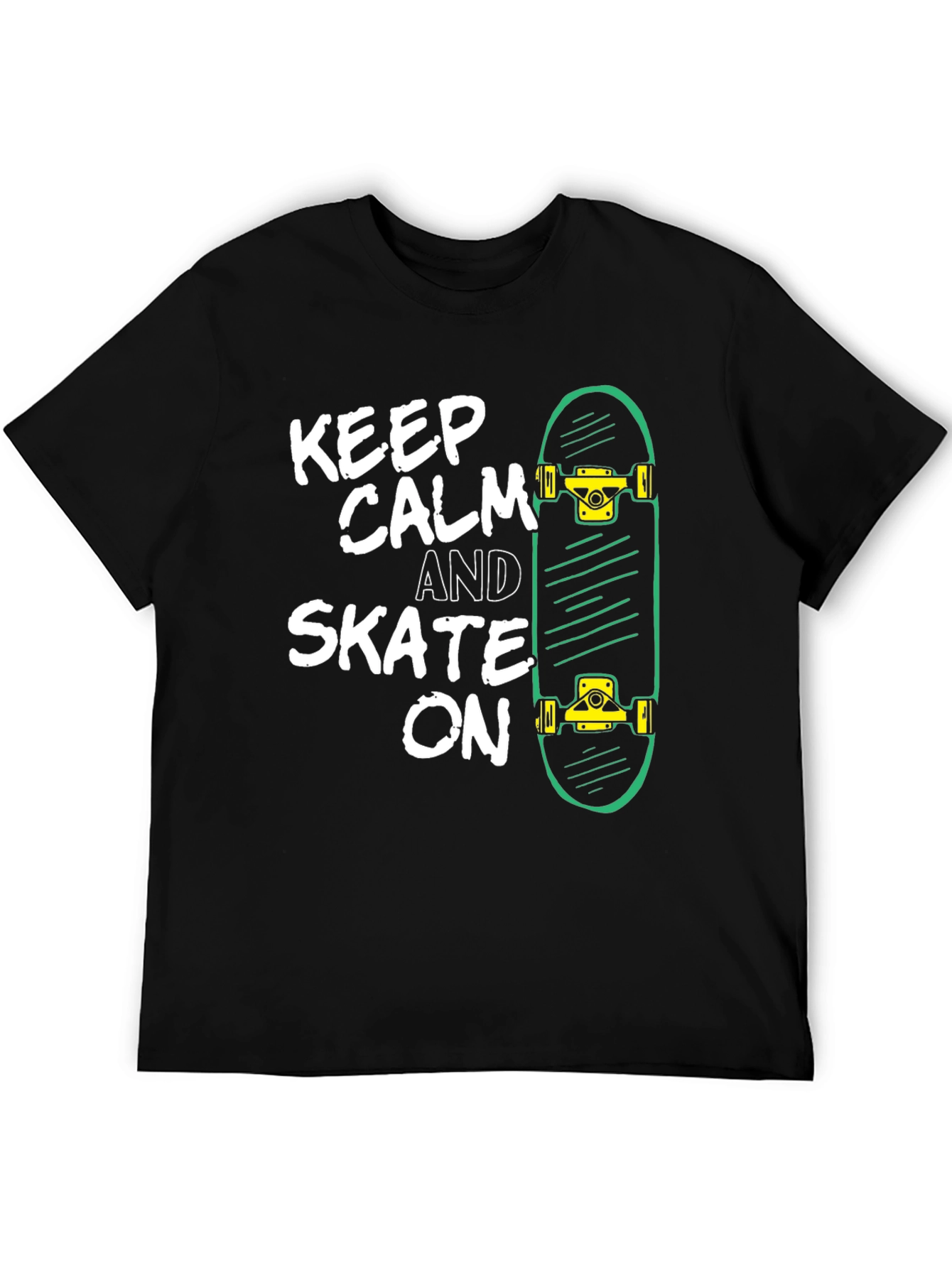 Keep Calm and Skate On T-Shirt