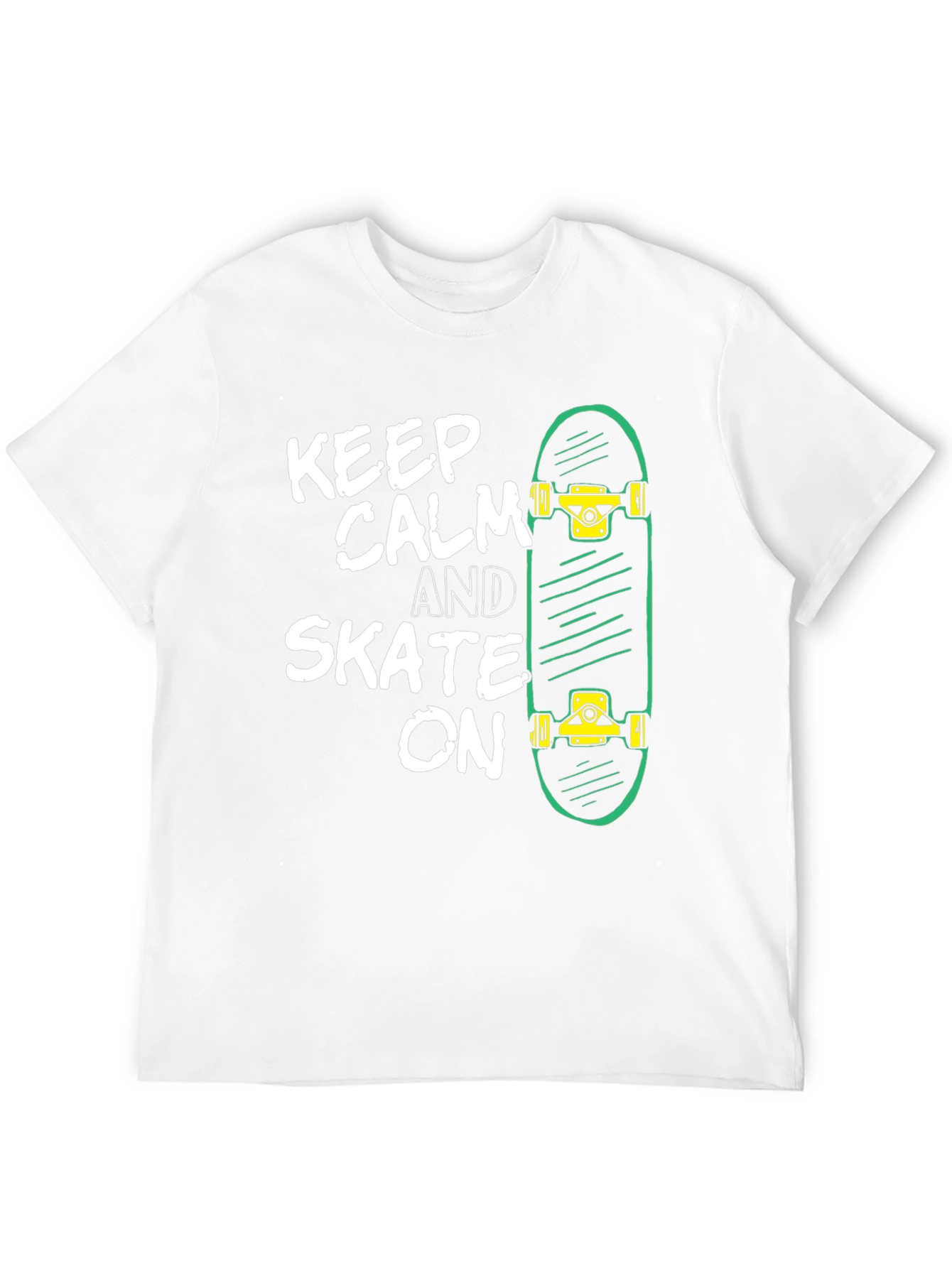 Keep Calm and Skate On T-Shirt