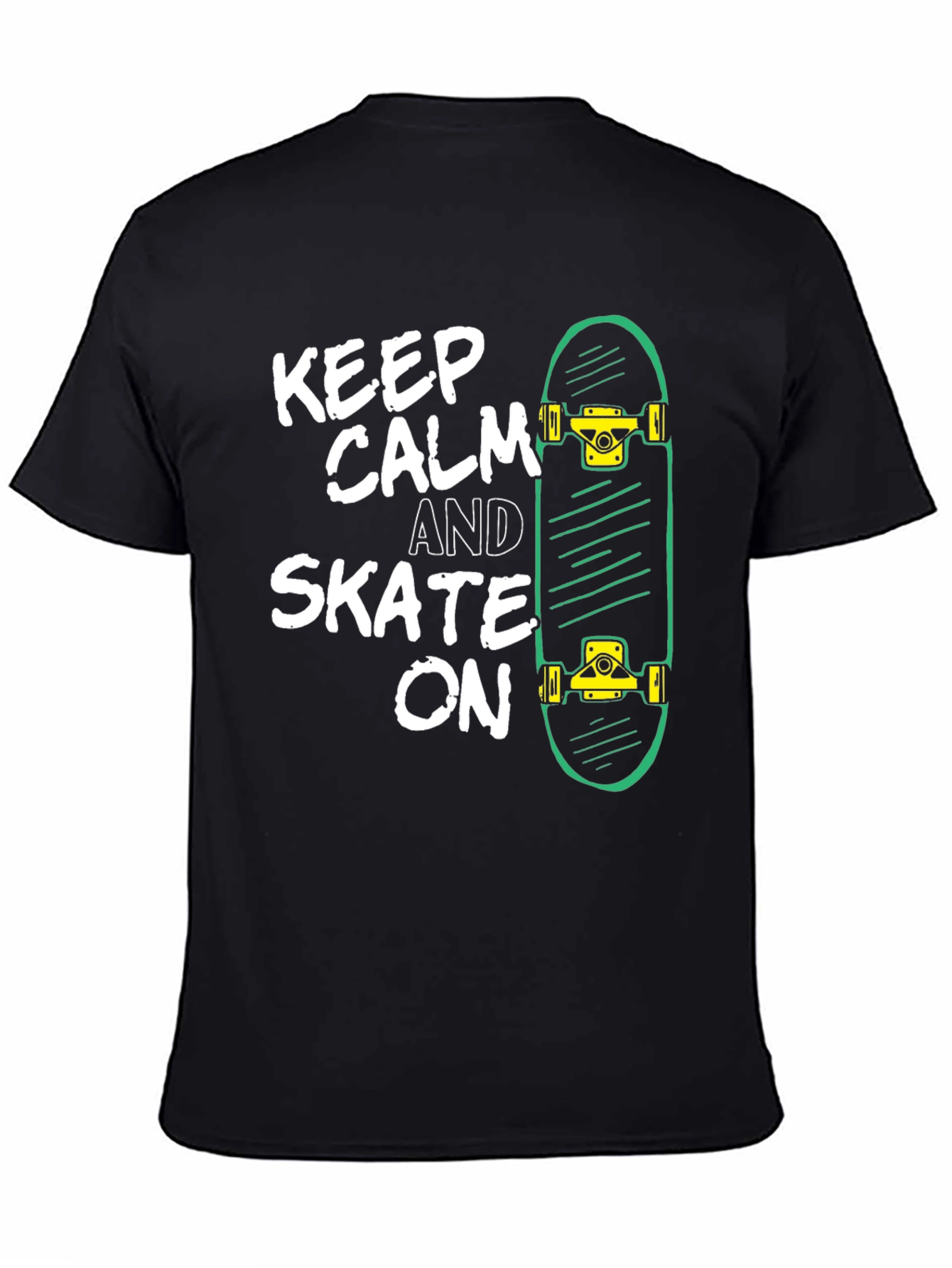Keep Calm and Skate On T-Shirt